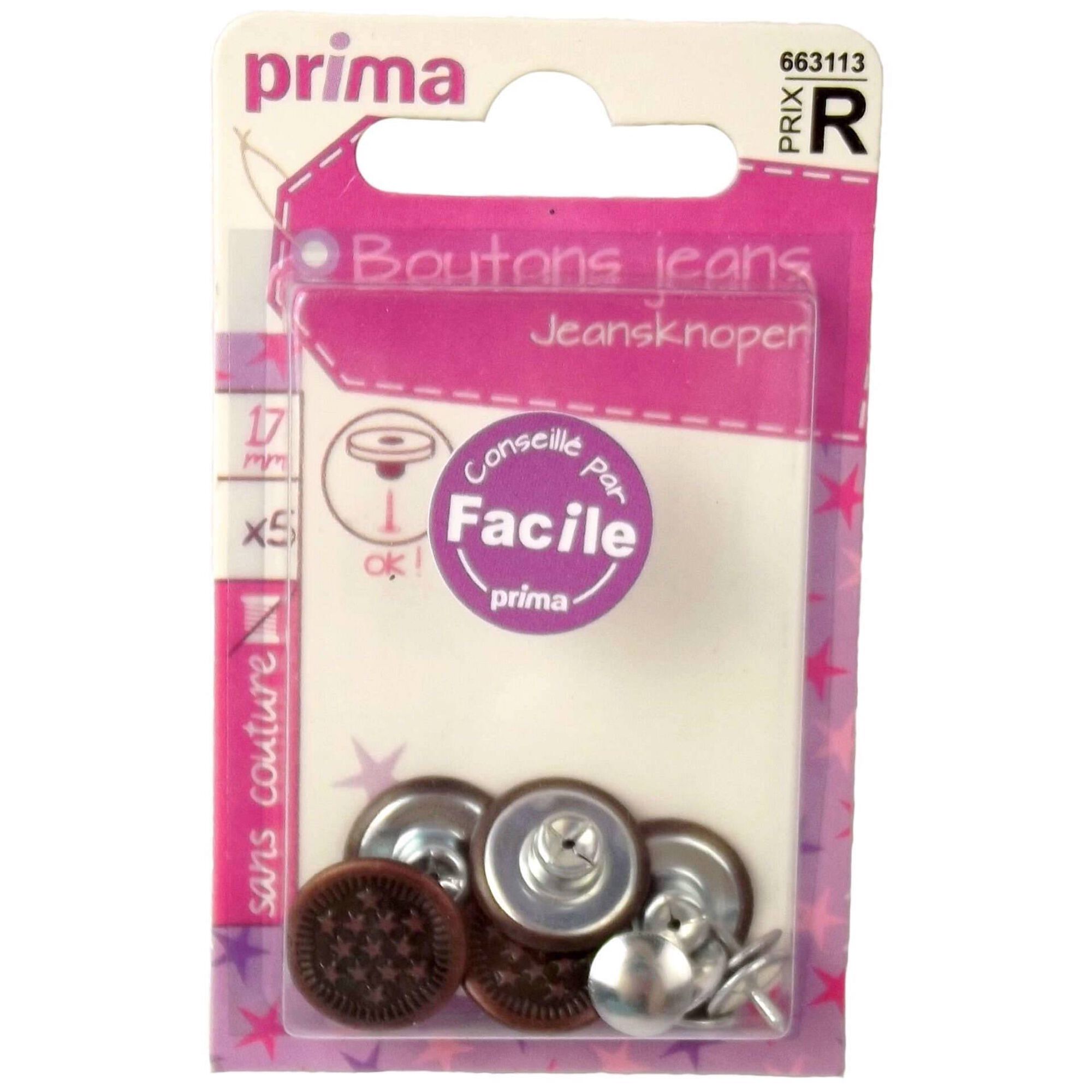 Botões Pressão para Ganga 17mm Cobre