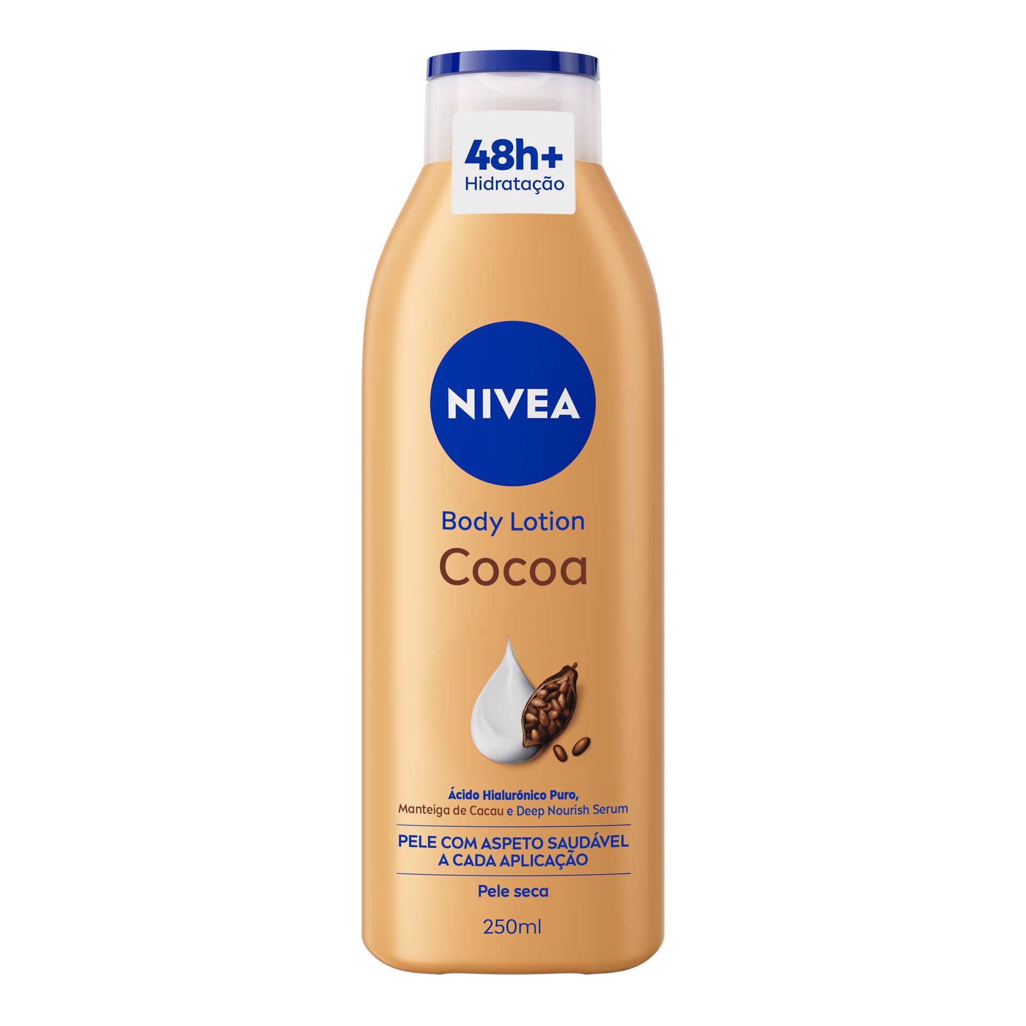 Creme Corpo Body Milk Hidratante Cocoa Nivea
