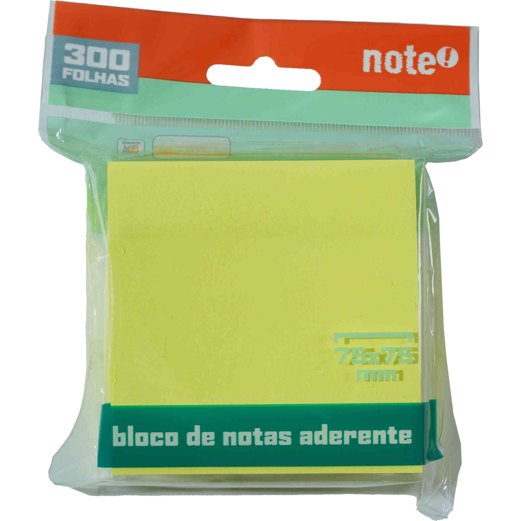 Bloco de Notas Aderentes 300 Folhas (v&aacute;rias cores) Note!