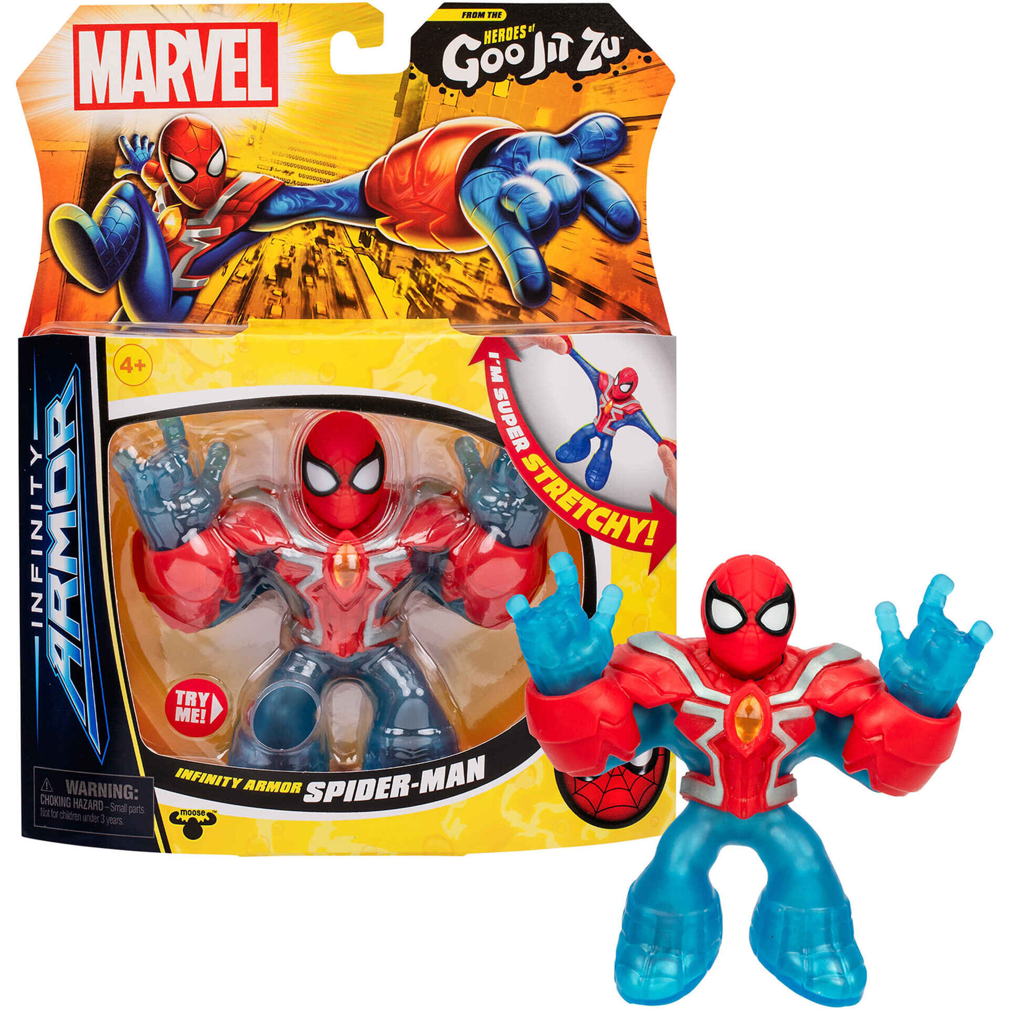 Goo Jit Zu - Figuras Marvel Infinity Armour