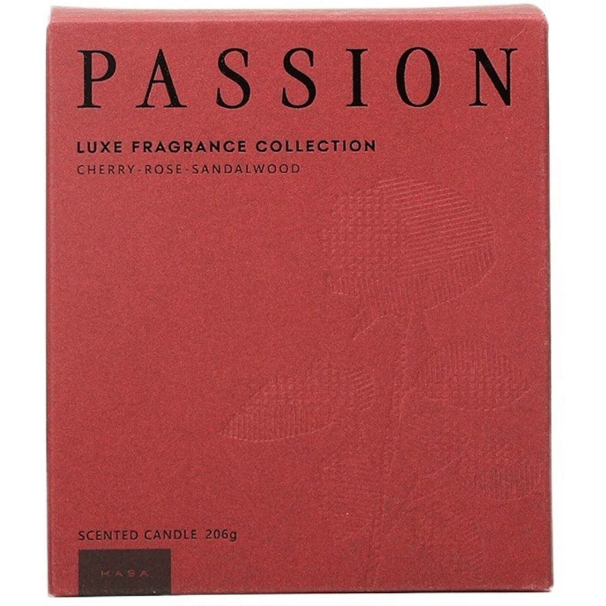 Vela em Copo vela com Tampa 206g Vermelho Kasa