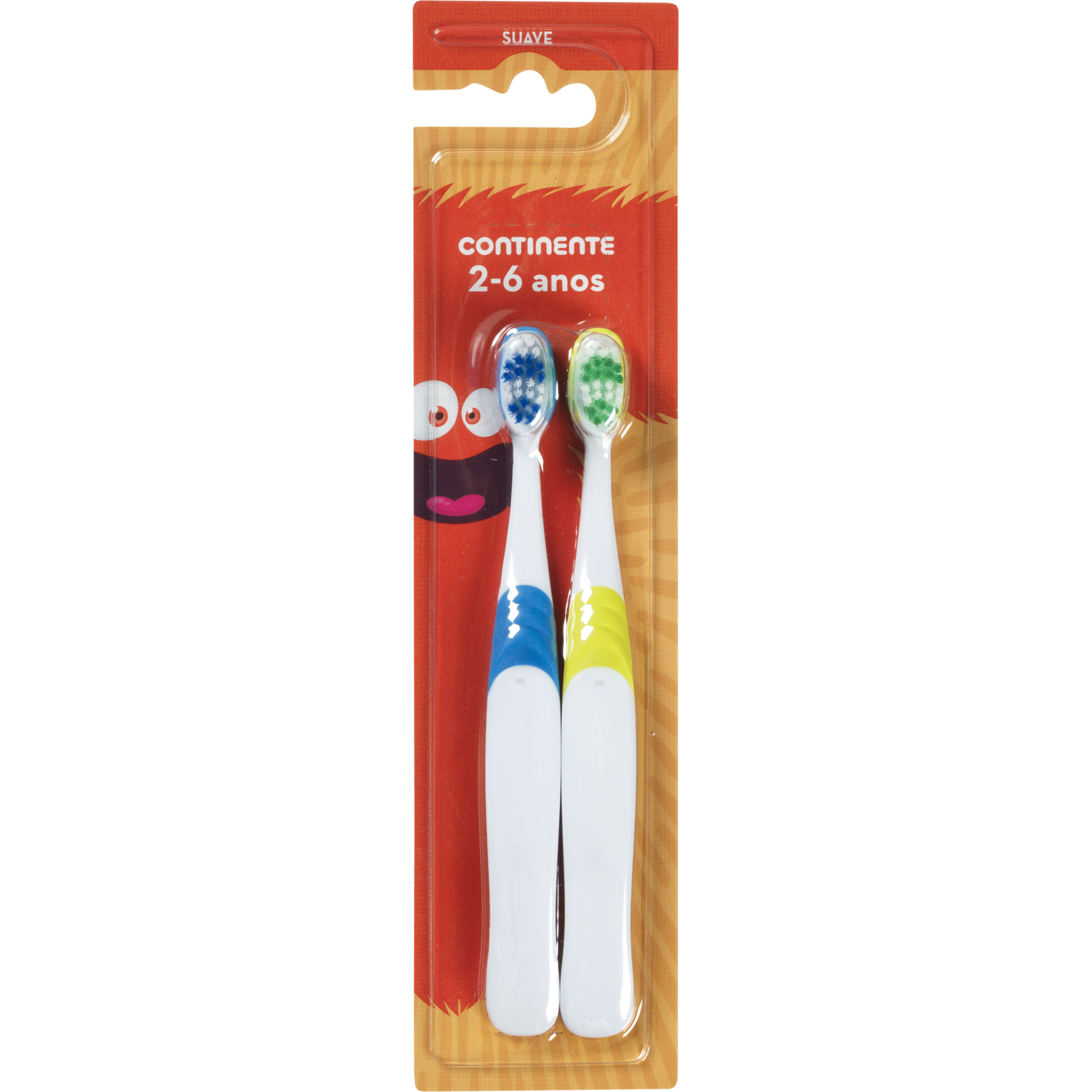 Escova de Dentes Criança 2-6 Anos