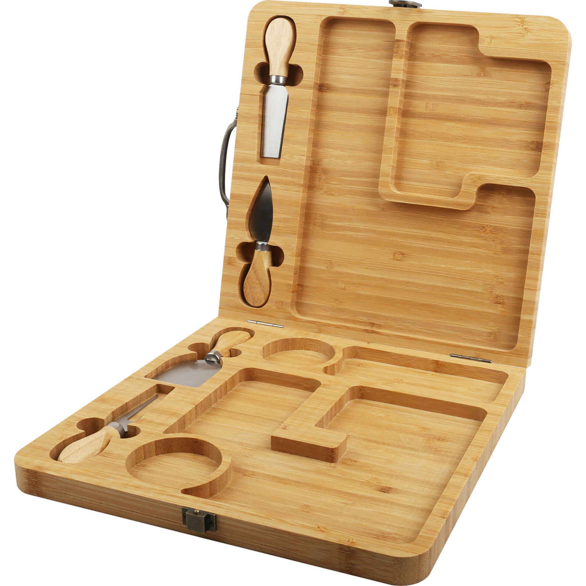 Mala Dobr&aacute;vel T&aacute;bua de Aperitivos com Facas Bazar&atilde;o