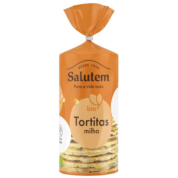 Tortitas de Milho sem Glúten Salutem