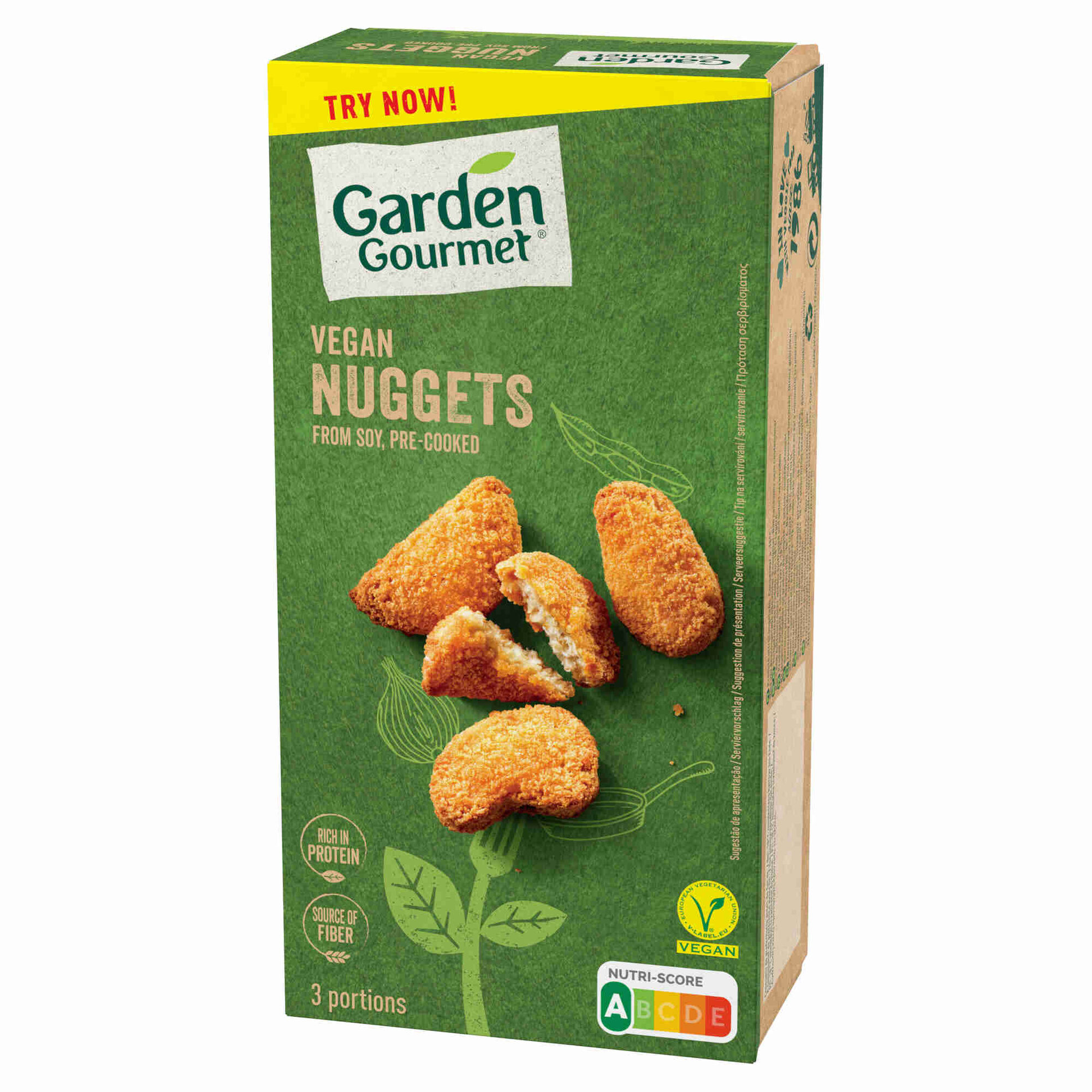 Nuggets Vegan de Proteína Vegetal