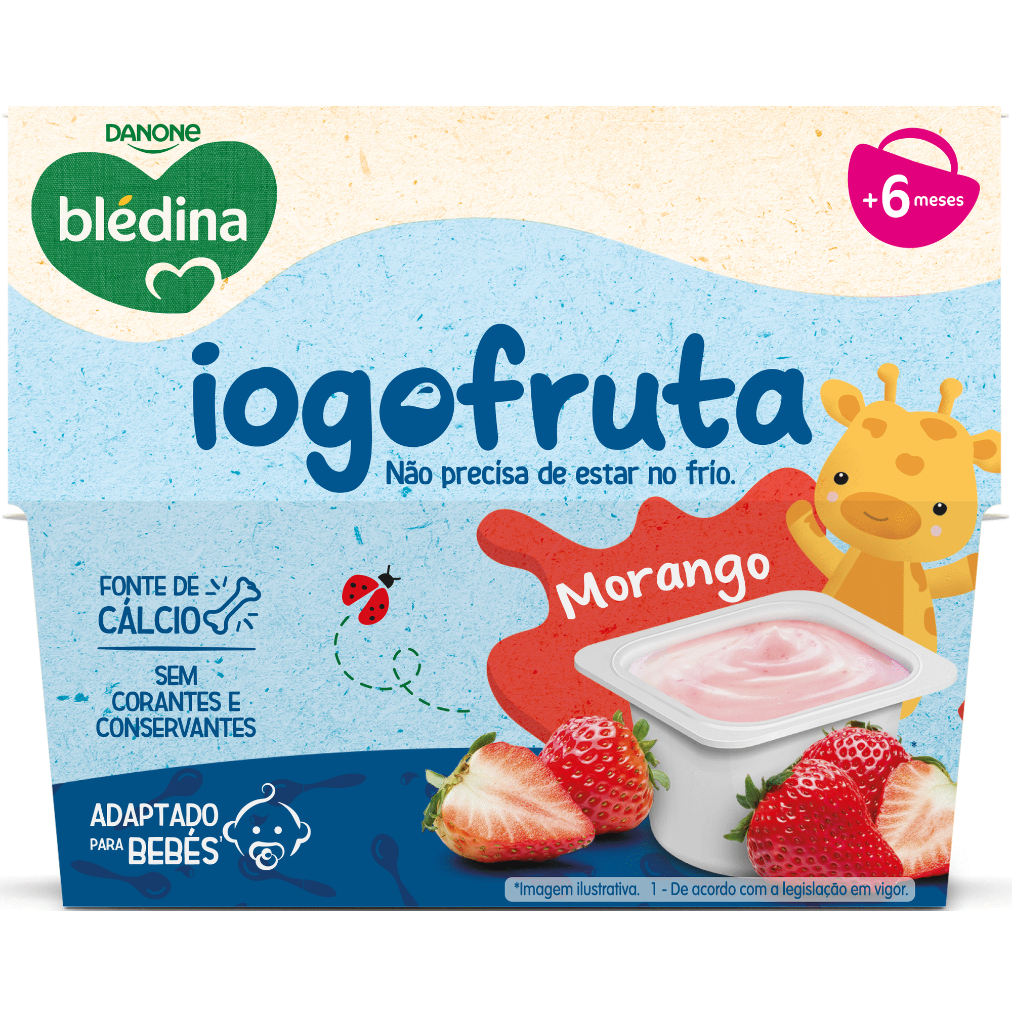 Iogofruta Morango +6M