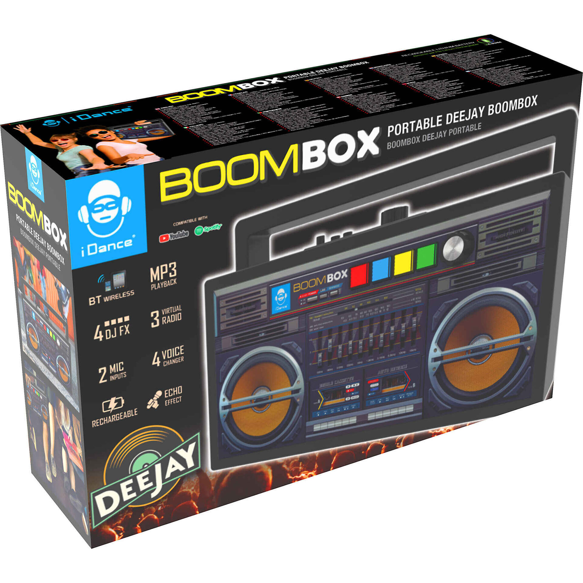 iDance - DJ Boombox Port&aacute;til