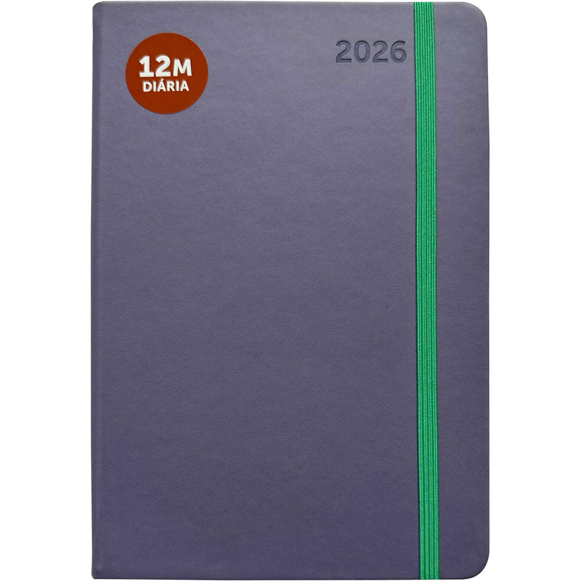 Agenda A5 2026 12 Meses (várias cores)