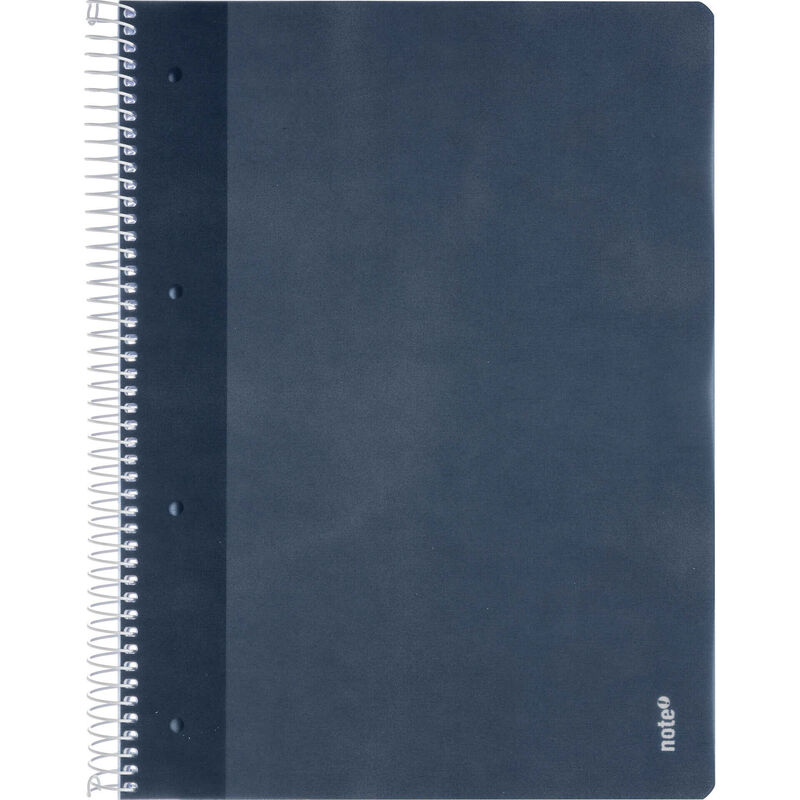 Caderno Espiral A4 Quadriculado Azul Note!