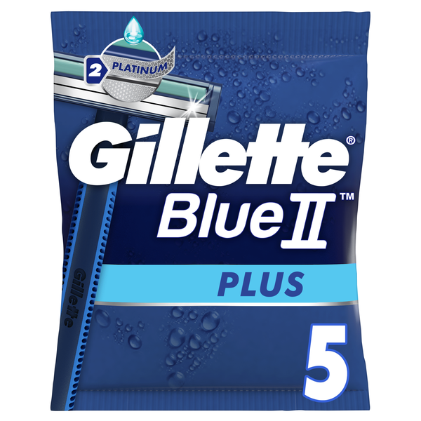 Lâminas Descartáveis Blue II Plus Gillette