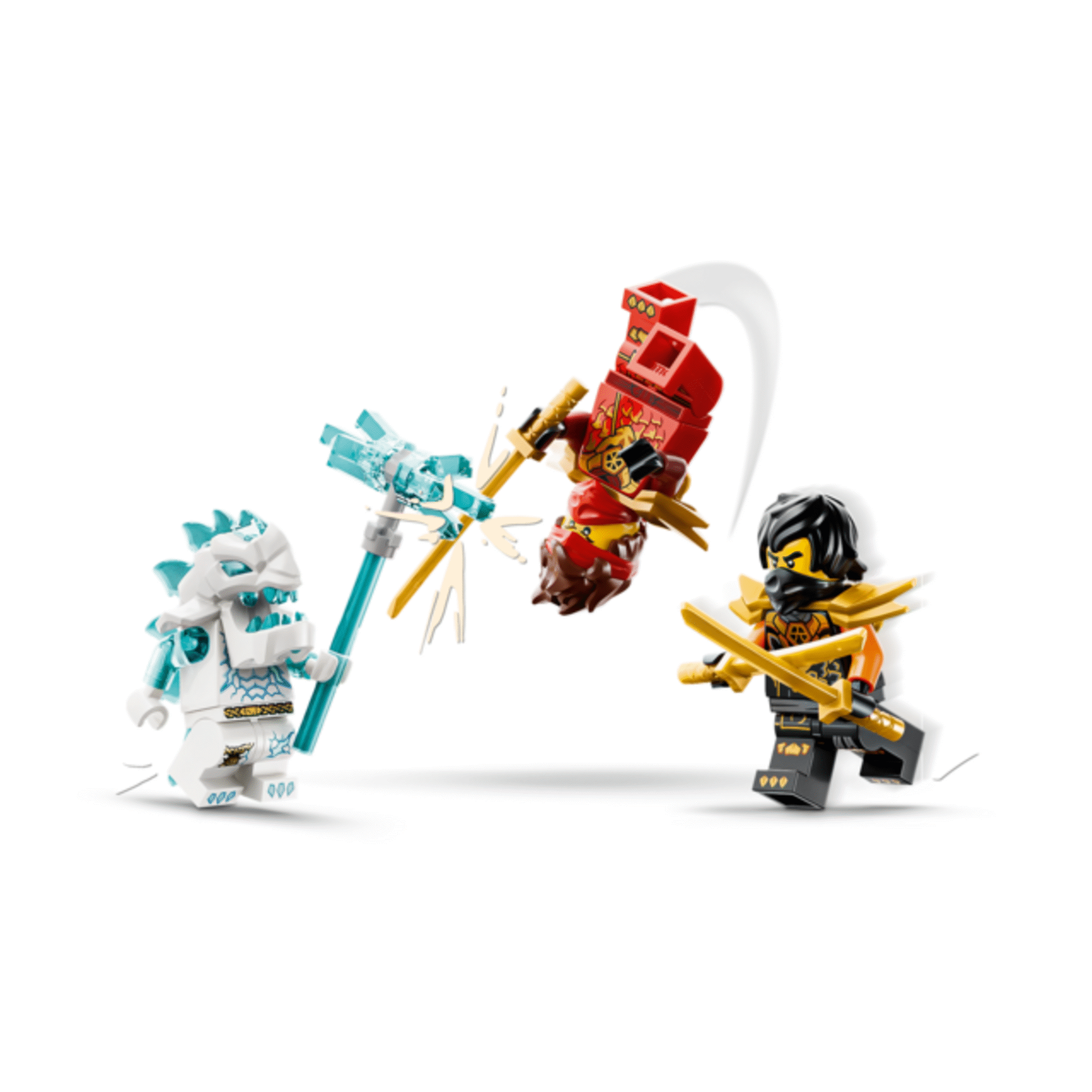 LEGO Ninjago - Ve&iacute;culos Combinadores do Kai e do Cole - 71864