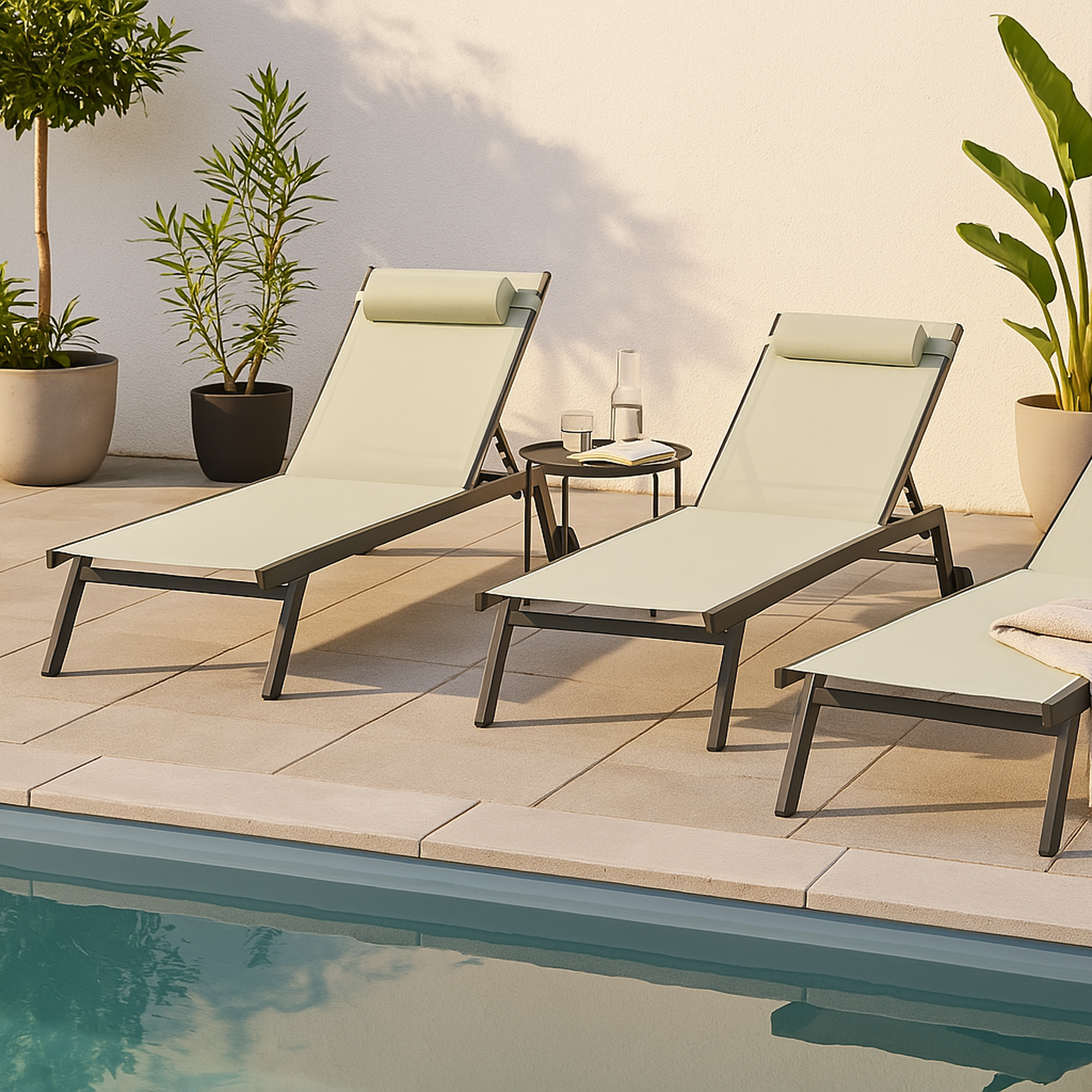 Espregui&ccedil;adeira Alum&iacute;nio com Almofada