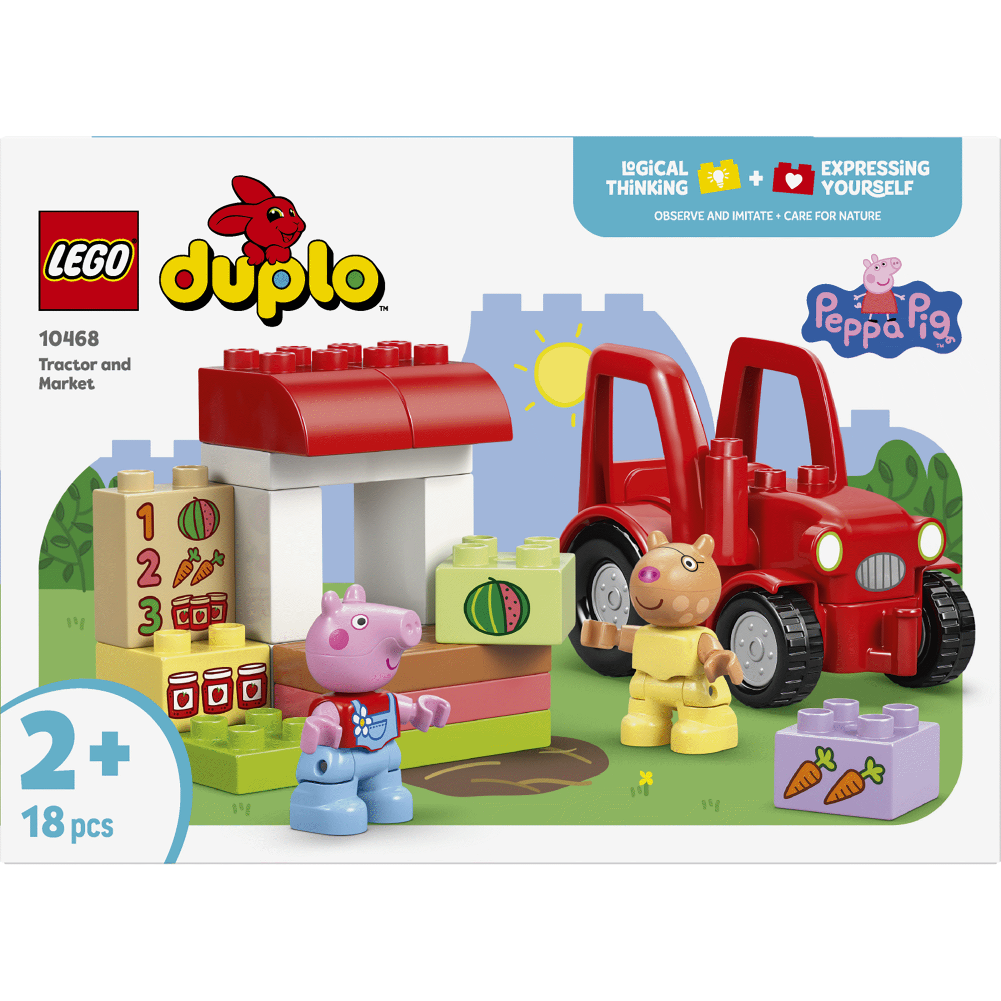 LEGO Duplo - Trator e Mercado - 10468