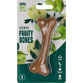 Snack para C&atilde;o Osso Mordedor Madeira Fruity Bone Ma&ccedil;&atilde; S Dashi