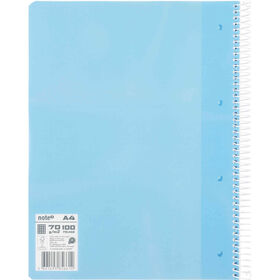 Caderno Espiral Quadriculado A4 (v&aacute;rias cores) Note!