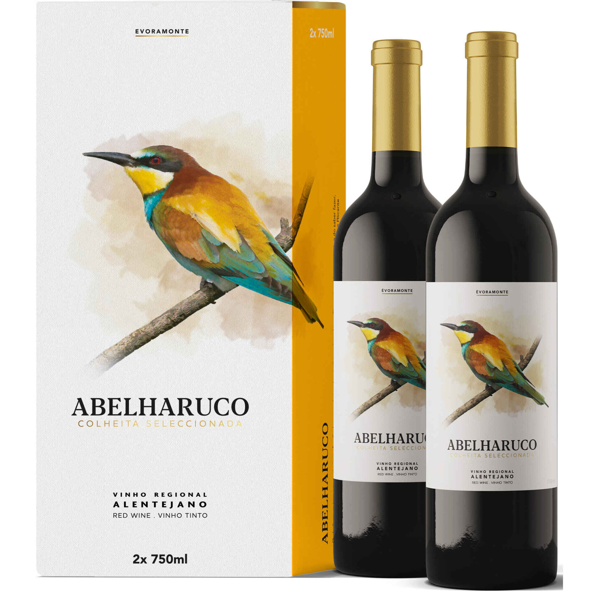 Abelharuco Colheita Selecionada Alentejano Vinho Tinto Conjunto