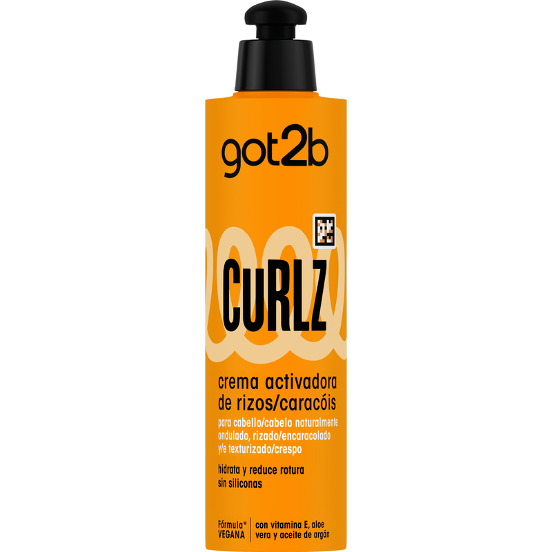 Creme Cabelo Ativador de Caracóis CurlZ Got2b