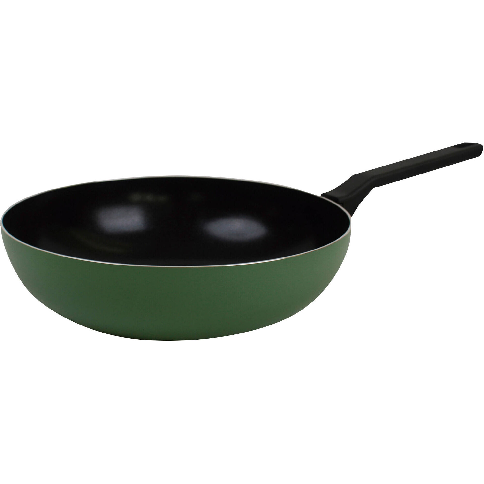 Wok 28cm Cer&acirc;mica Square Verde Kasa