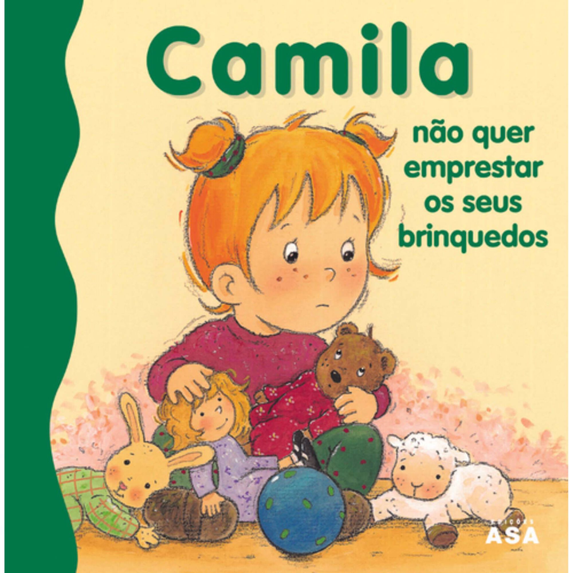 Camila n&atilde;o que emprestar os seus Brinquedos