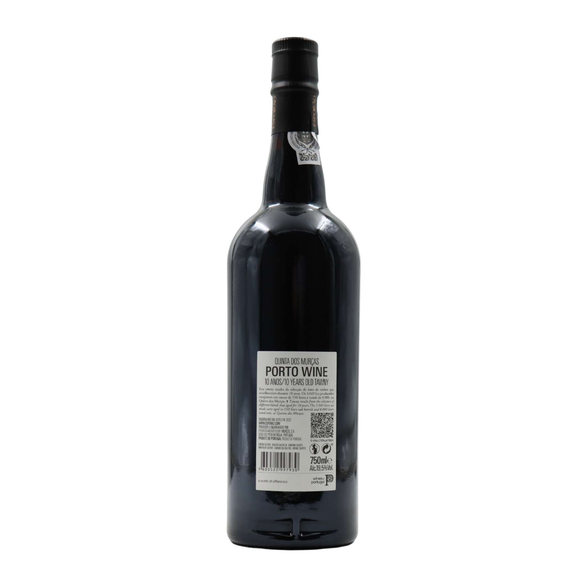 Quinta dos Mur&ccedil;as 10 Anos Vinho do Porto
