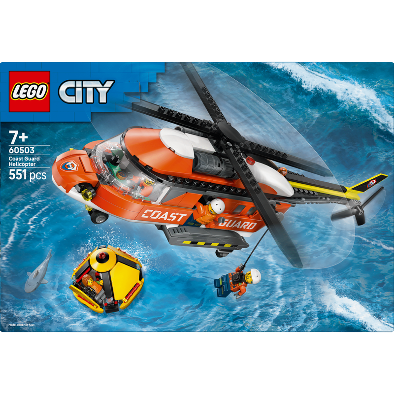LEGO City - Helicóptero da Guarda Costeira - 60503