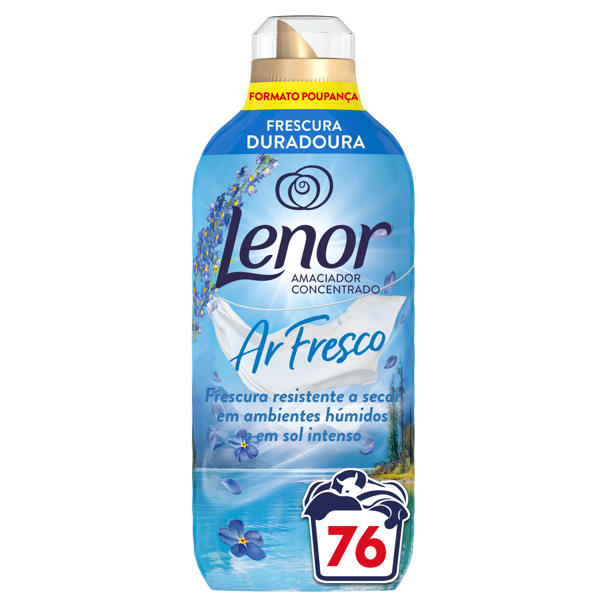 Amaciador Roupa Concentrado Frescura Alpina Lenor