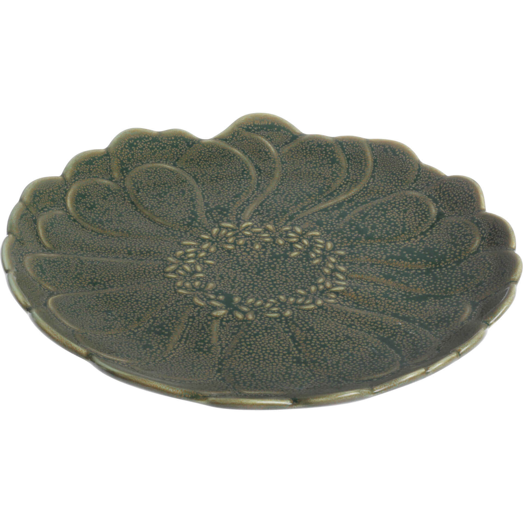 Prato Bolo Folha Verde