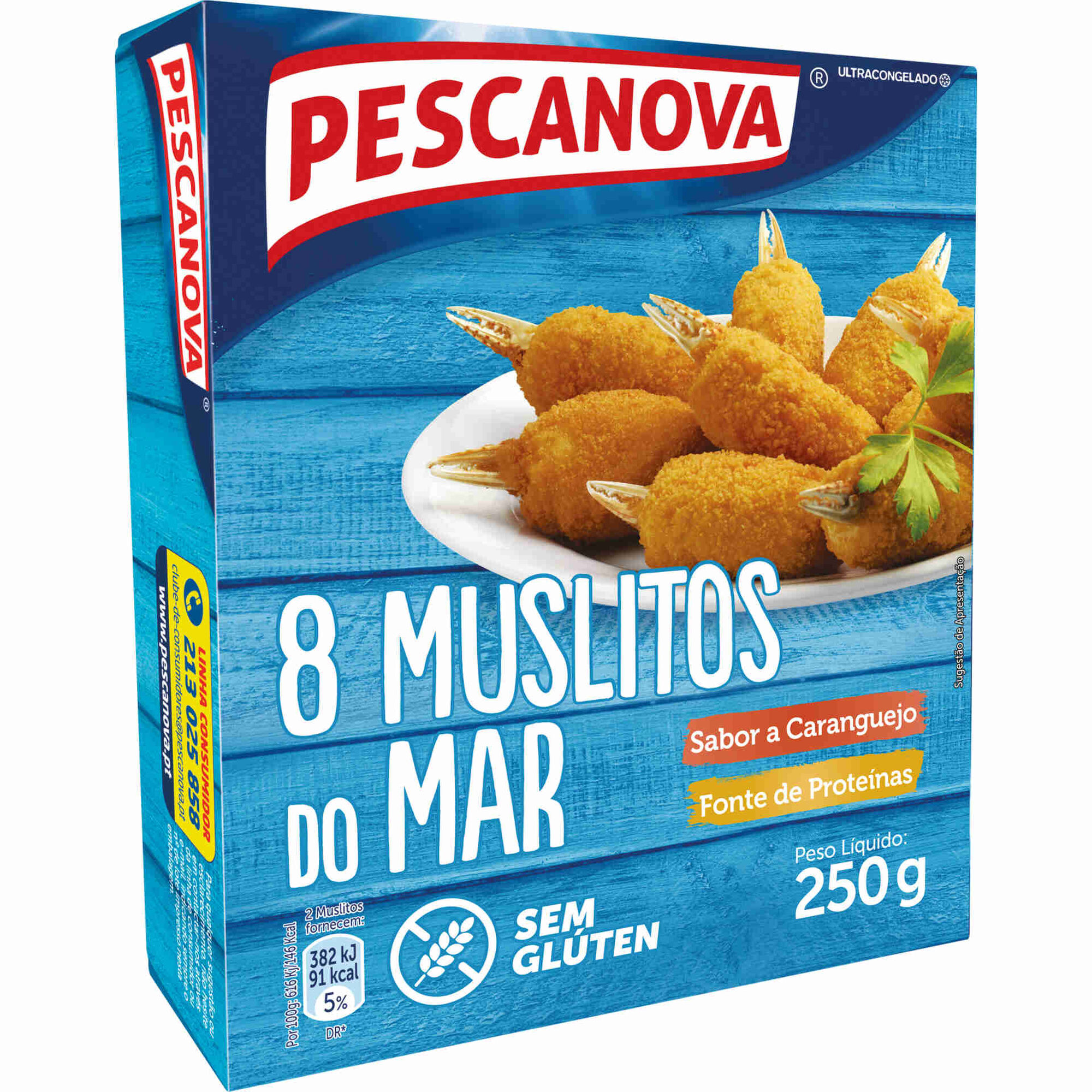 Muslitos do Mar sem Gl&uacute;ten Pescanova