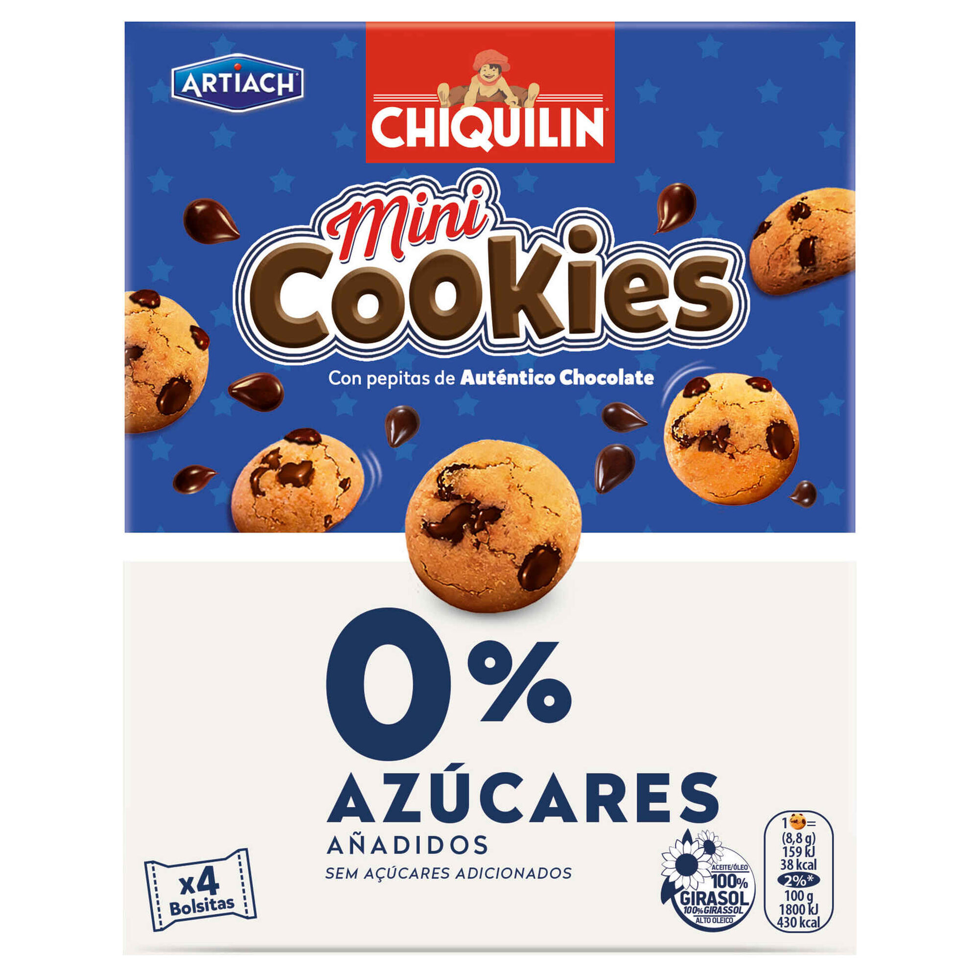 Bolachas Mini Cookies