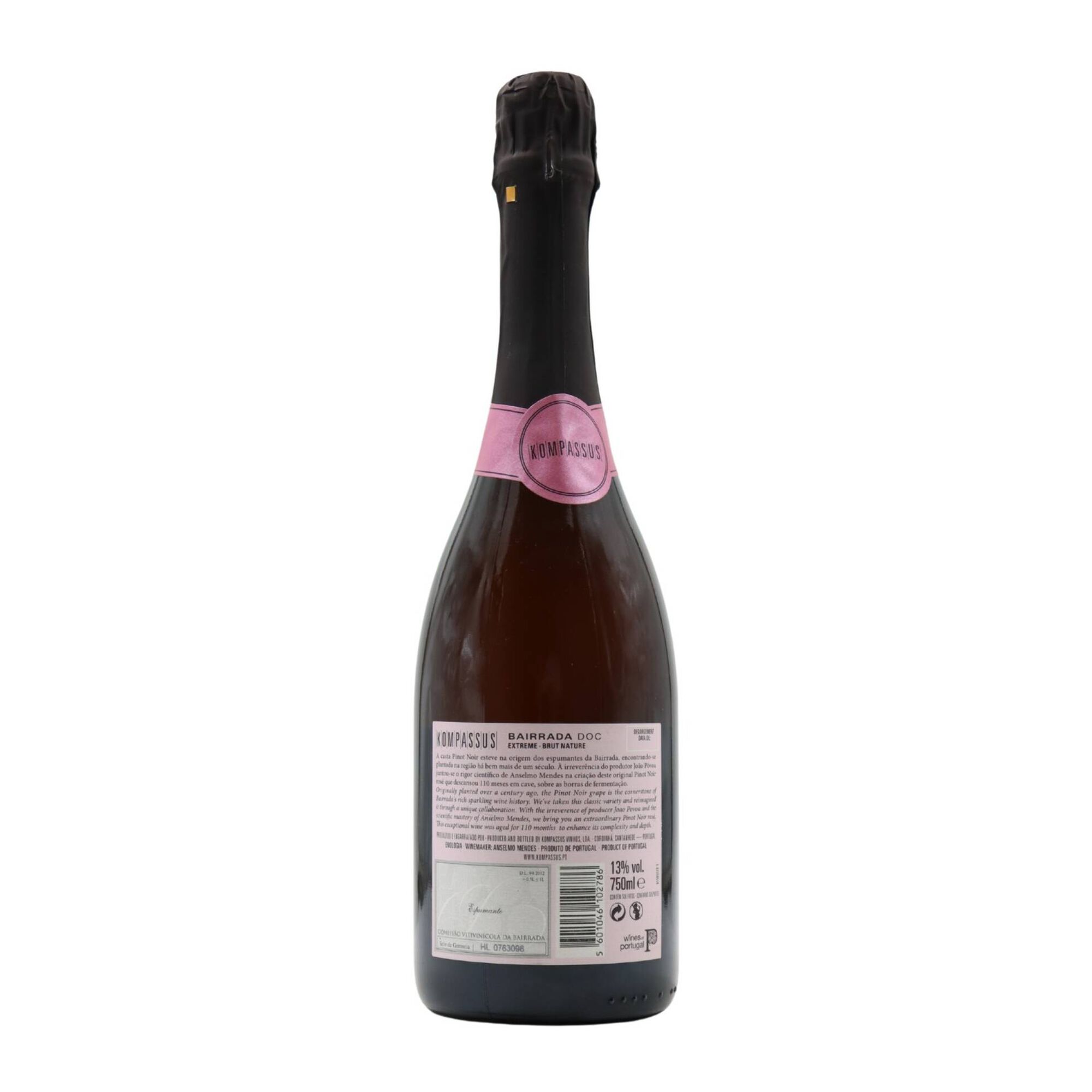 Kompassus Extreme Pinot Noir Espumante Bairrada Ros&eacute;