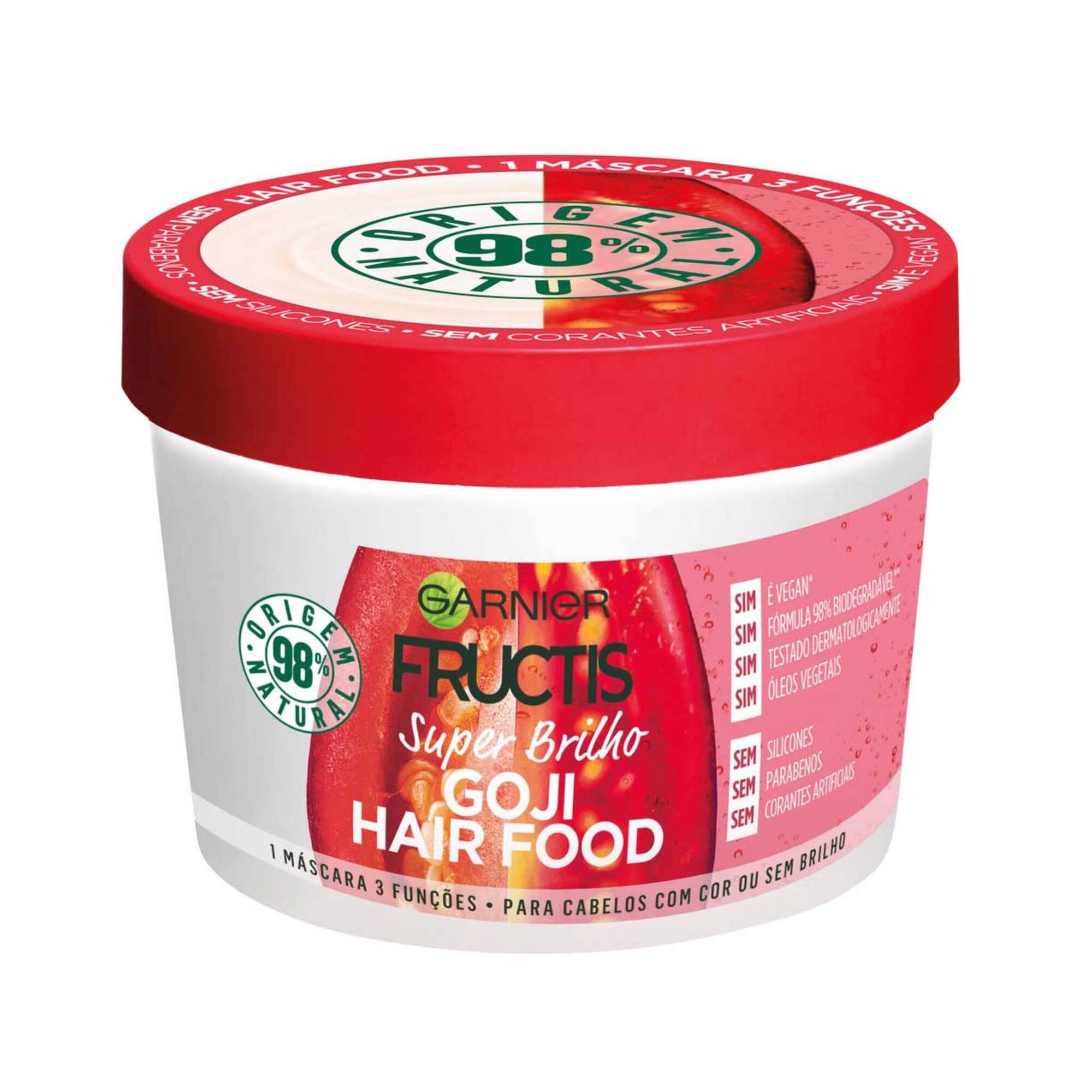 Máscara de Cabelo Fructis Hair Food Goji Máscara de Cabelo Fructis Hair Food Goji