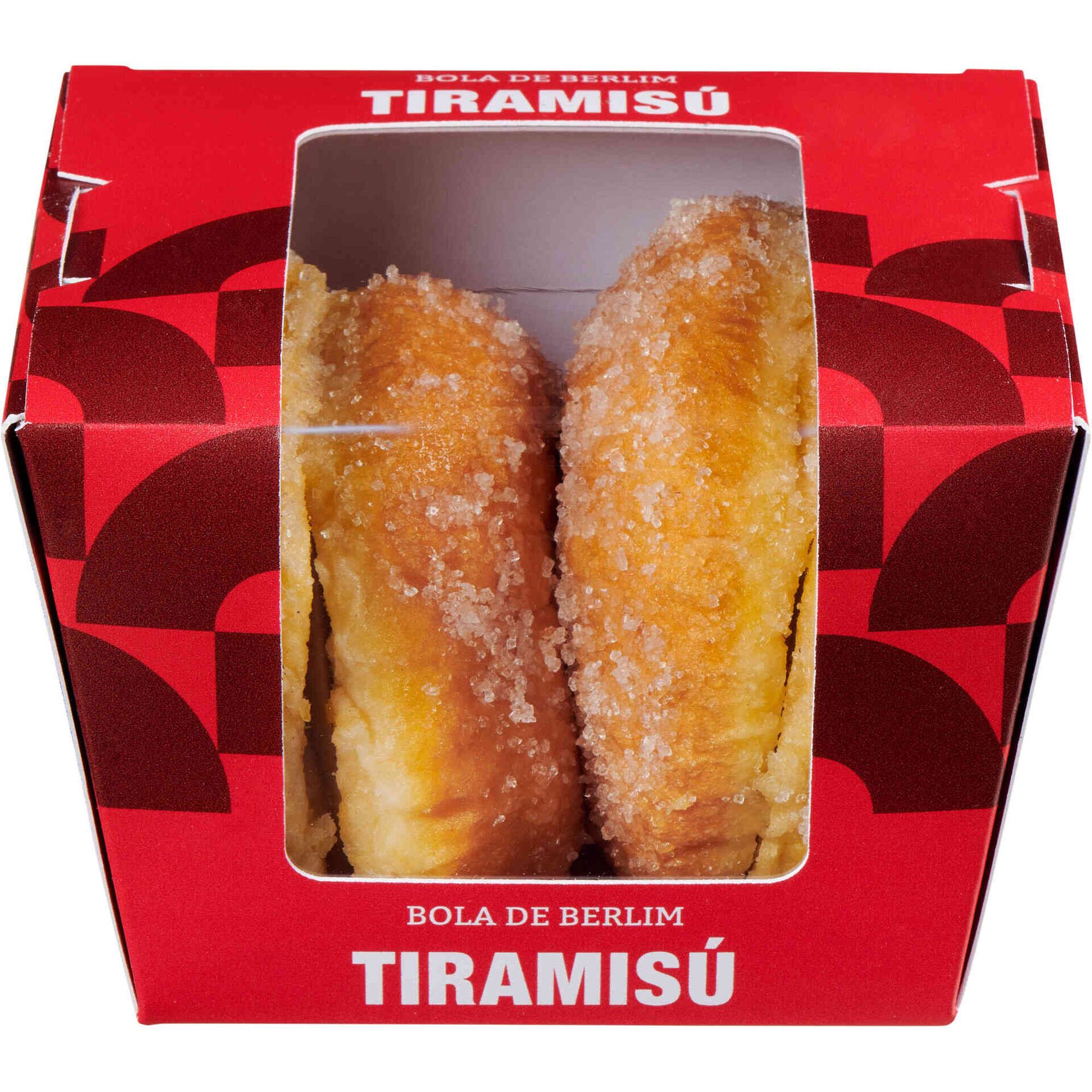 Bola de Berlim Tiramis&uacute;