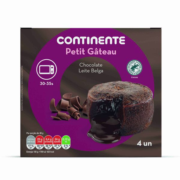 Petit Gâteau de Chocolate Continente