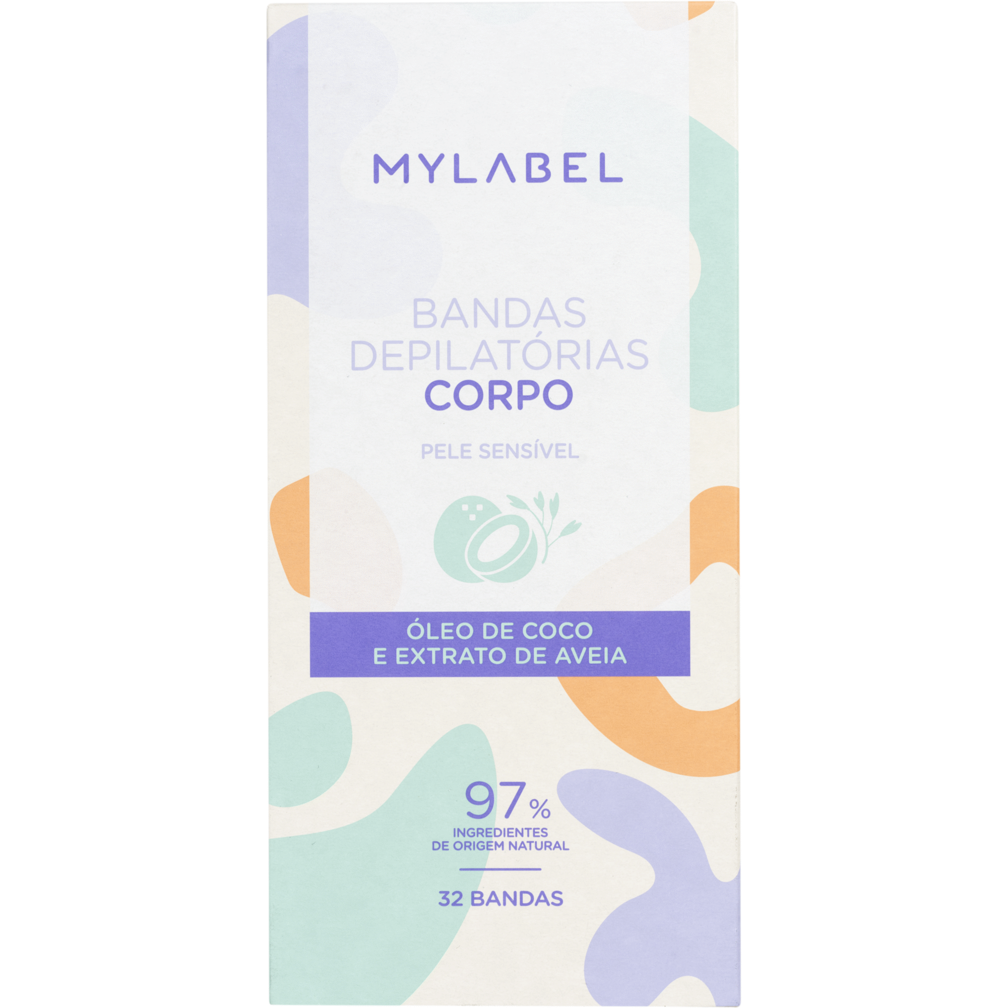 Bandas Depilat&oacute;rias Cera Corpo Coco MYLABEL
