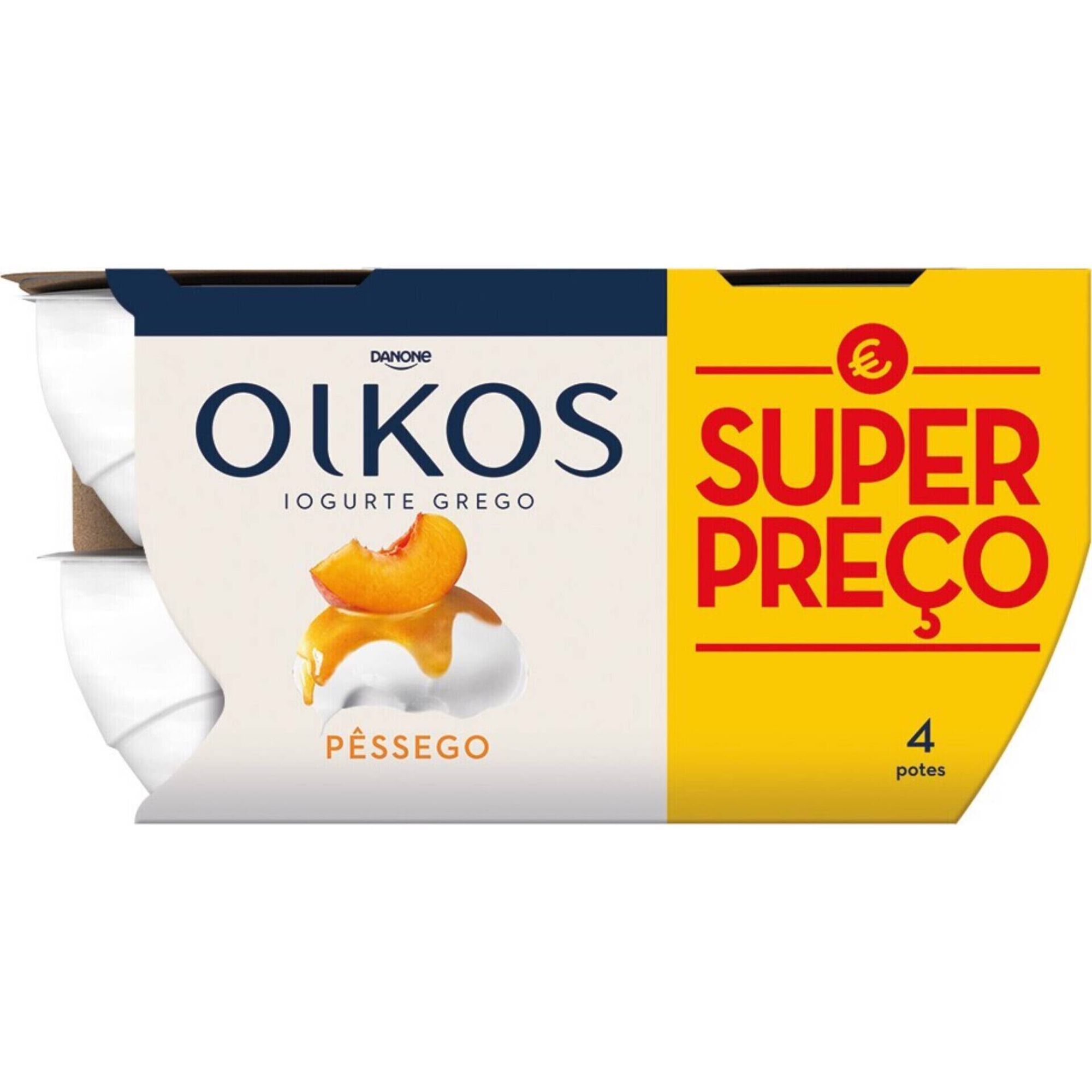 Iogurte Grego P&ecirc;ssego