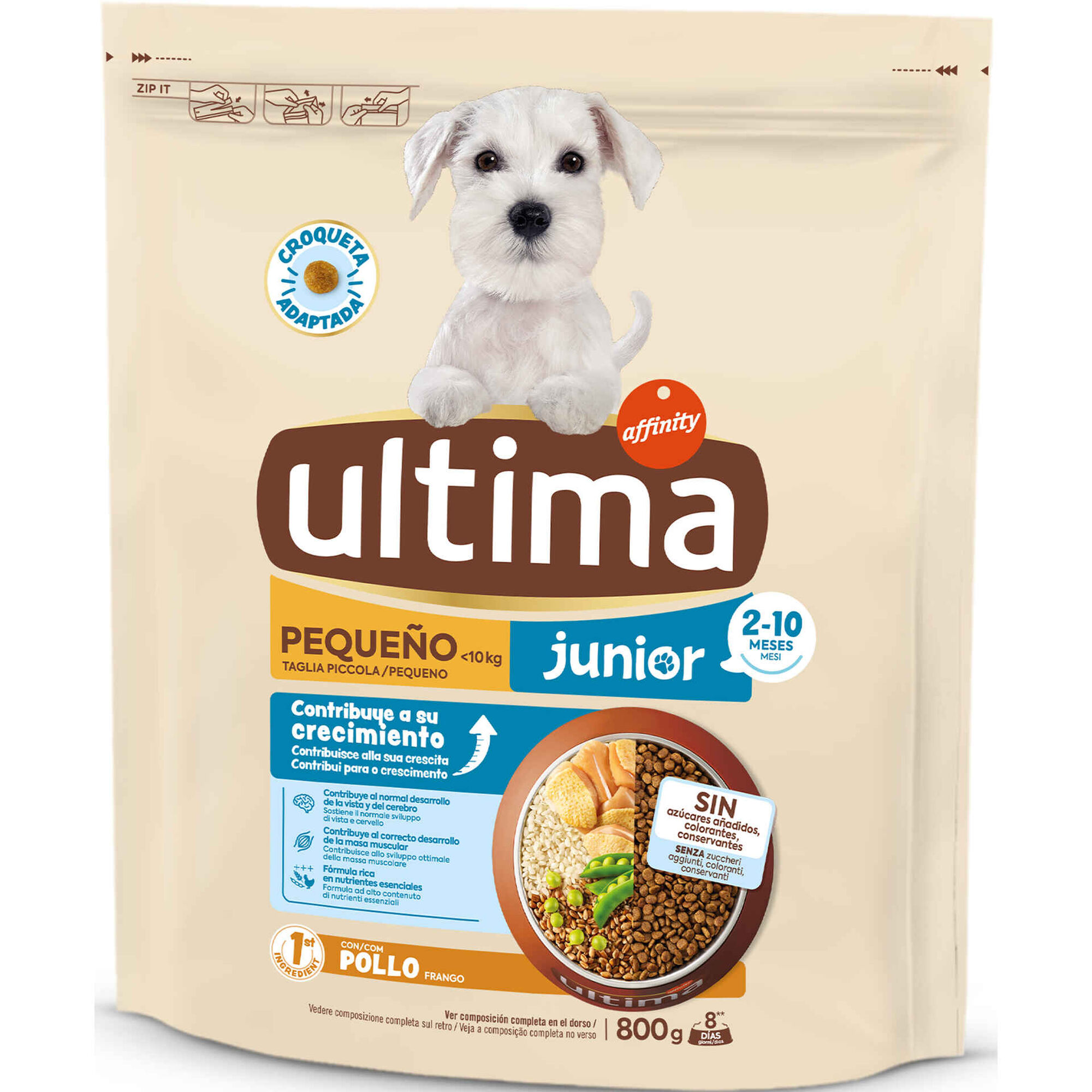 Ração para Cão Júnior Mini