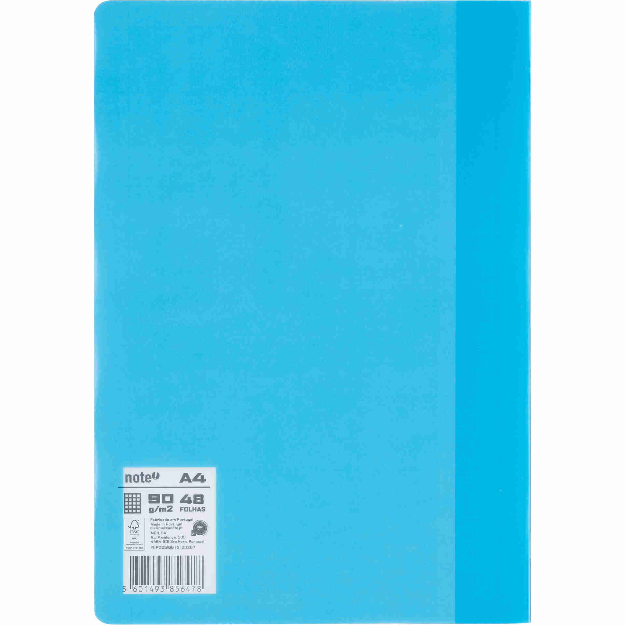 Caderno Agrafado Quadriculado A4 Flex (v&aacute;rias cores) Note!