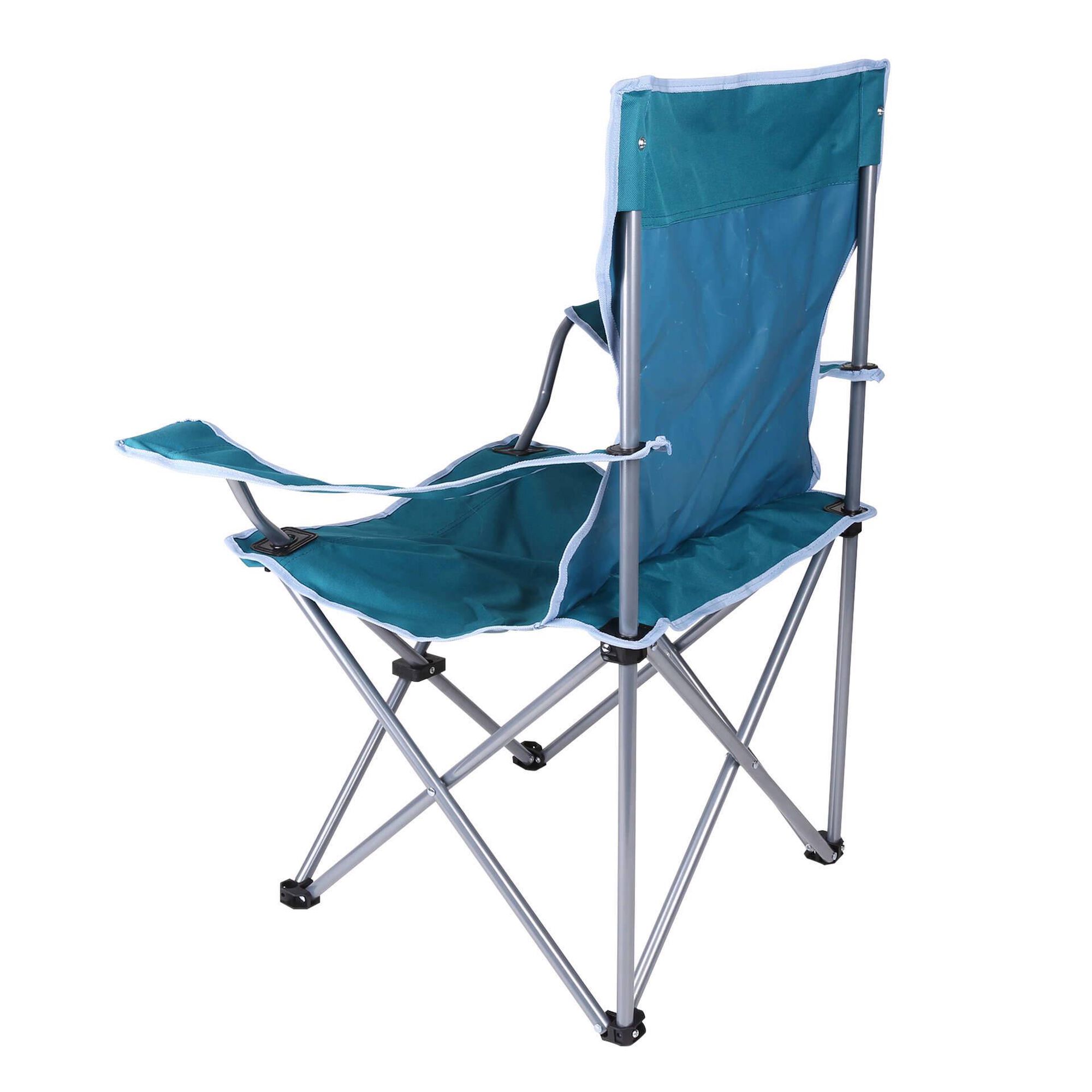 Cadeira com Braço 52x52x89cm Azul