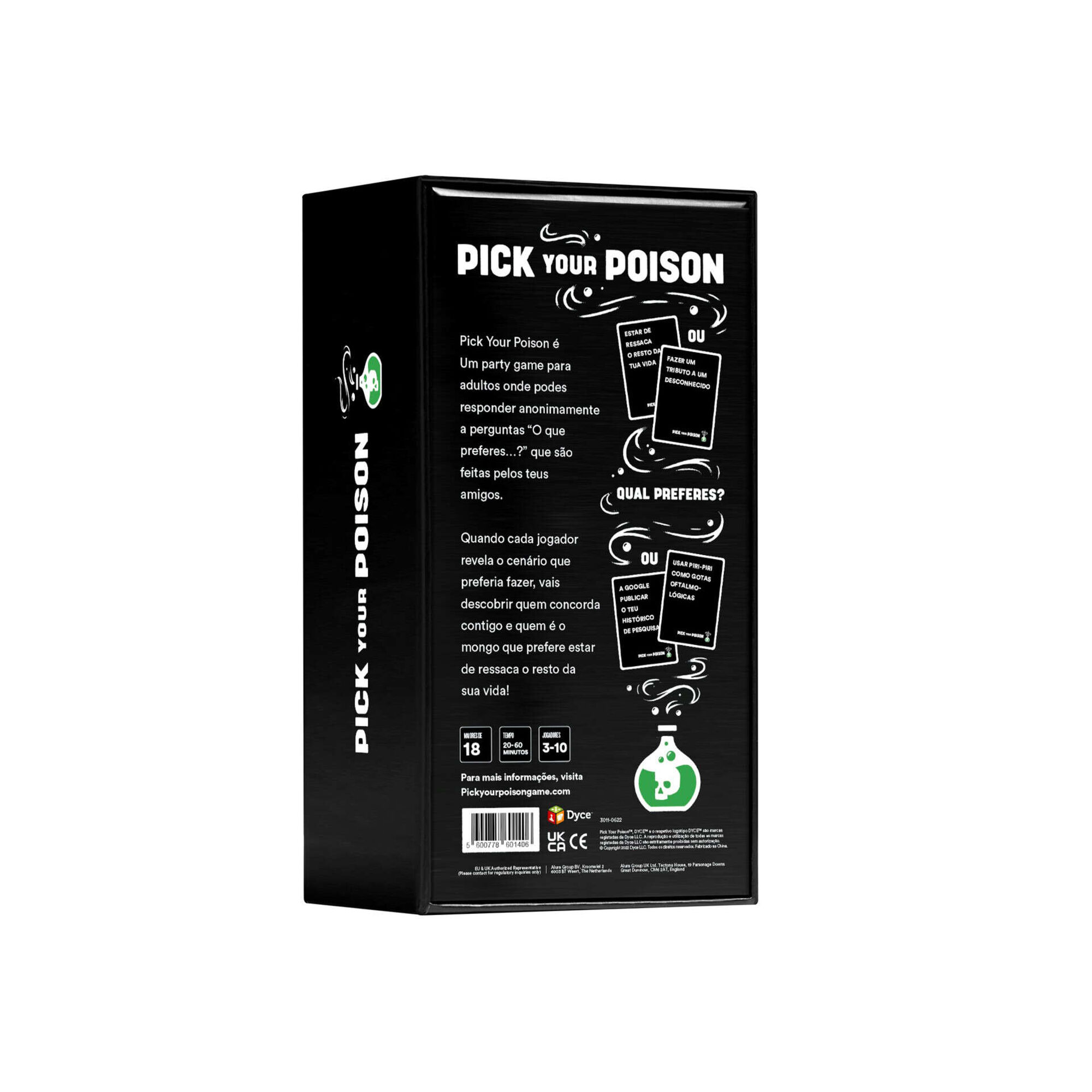 Creative Toys - Jogo Pick Your Poison (Edi&ccedil;&atilde;o Adulto)
