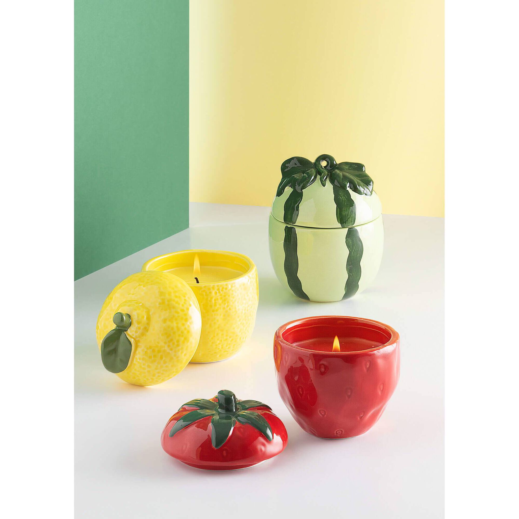 Vela em Copo 310g Limão