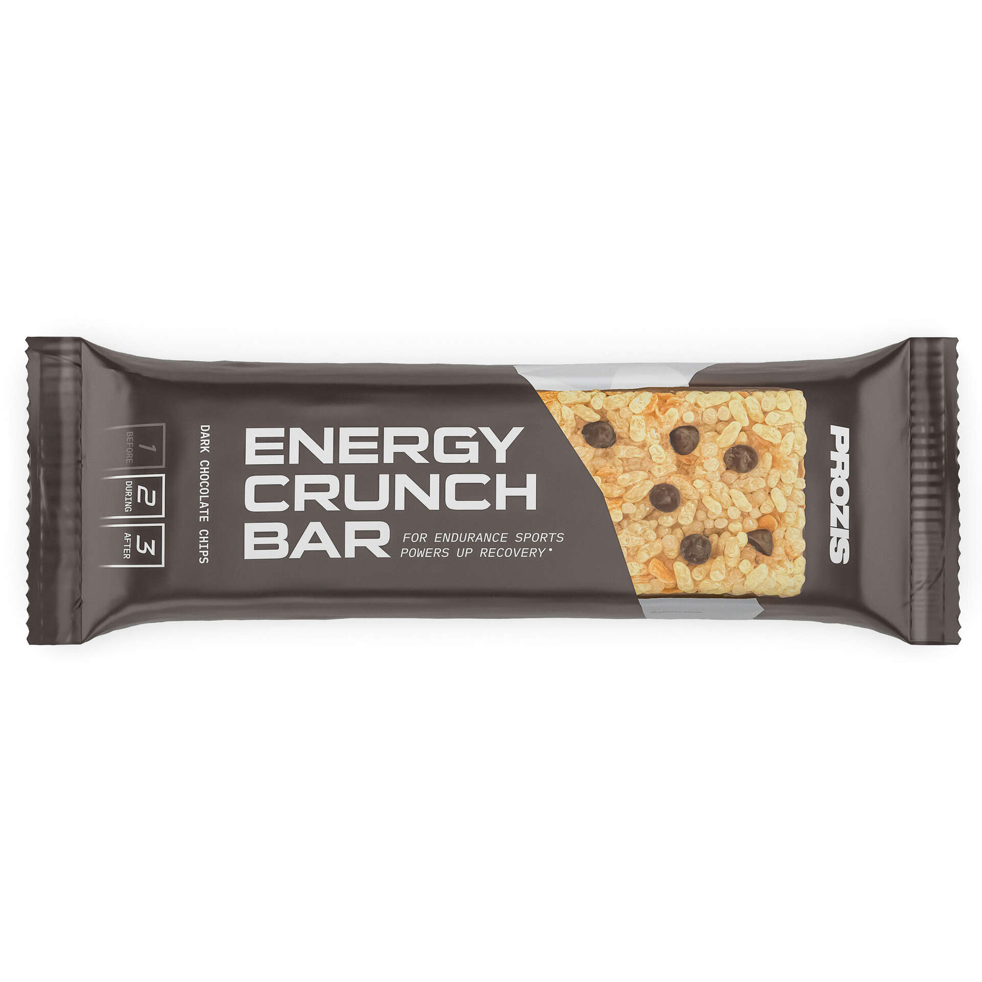 Barra Energética Pepitas de Chocolate Negro Crunch Bar