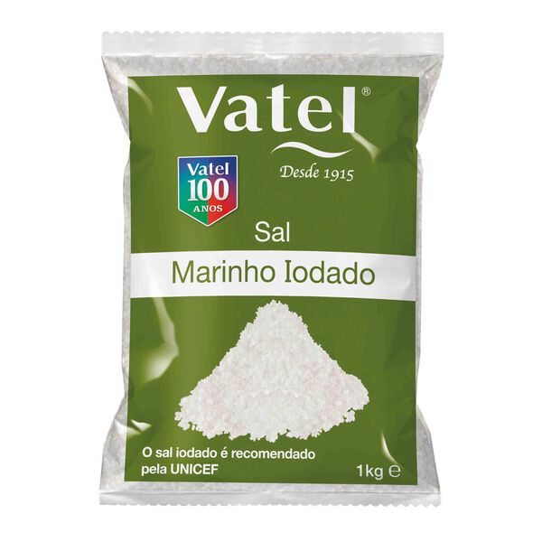 Sal Marinho Iodado Vatel
