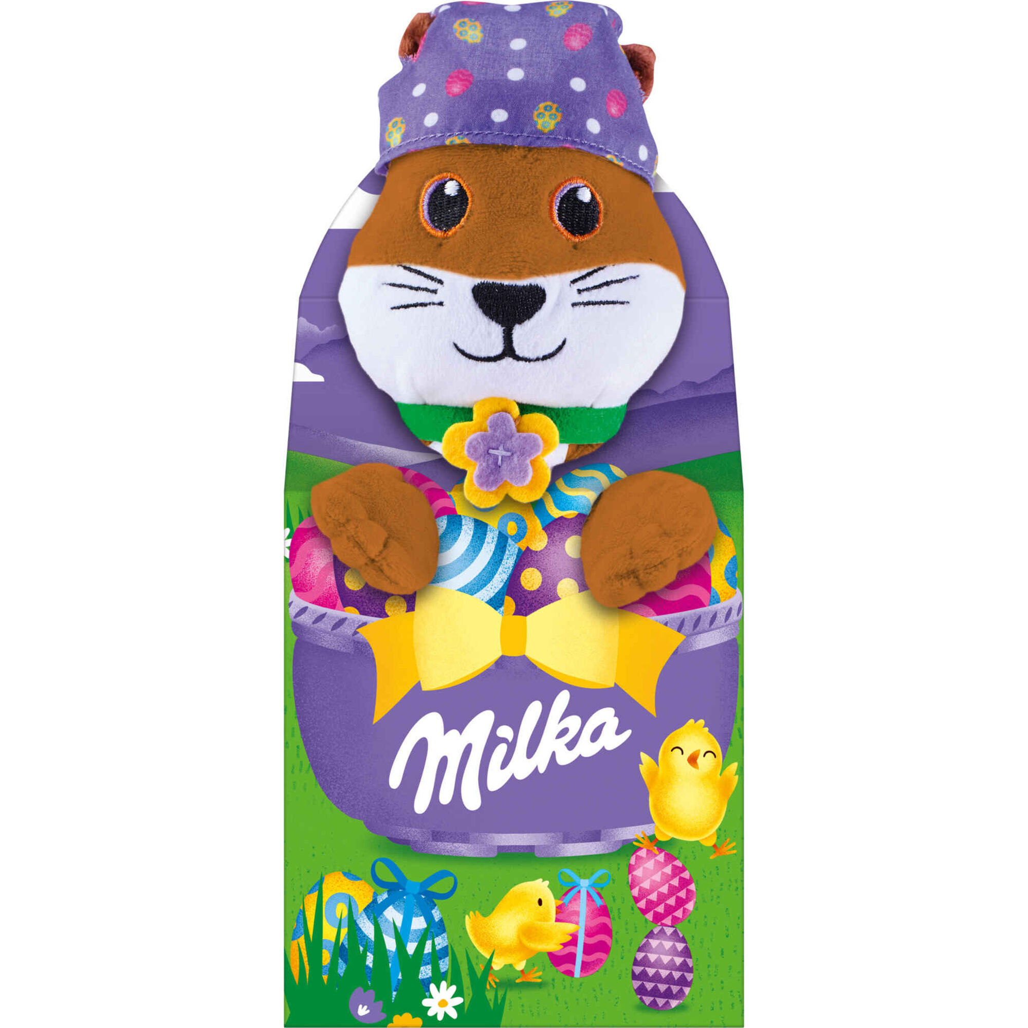Chocolate de Leite Sortido Peluche Milka