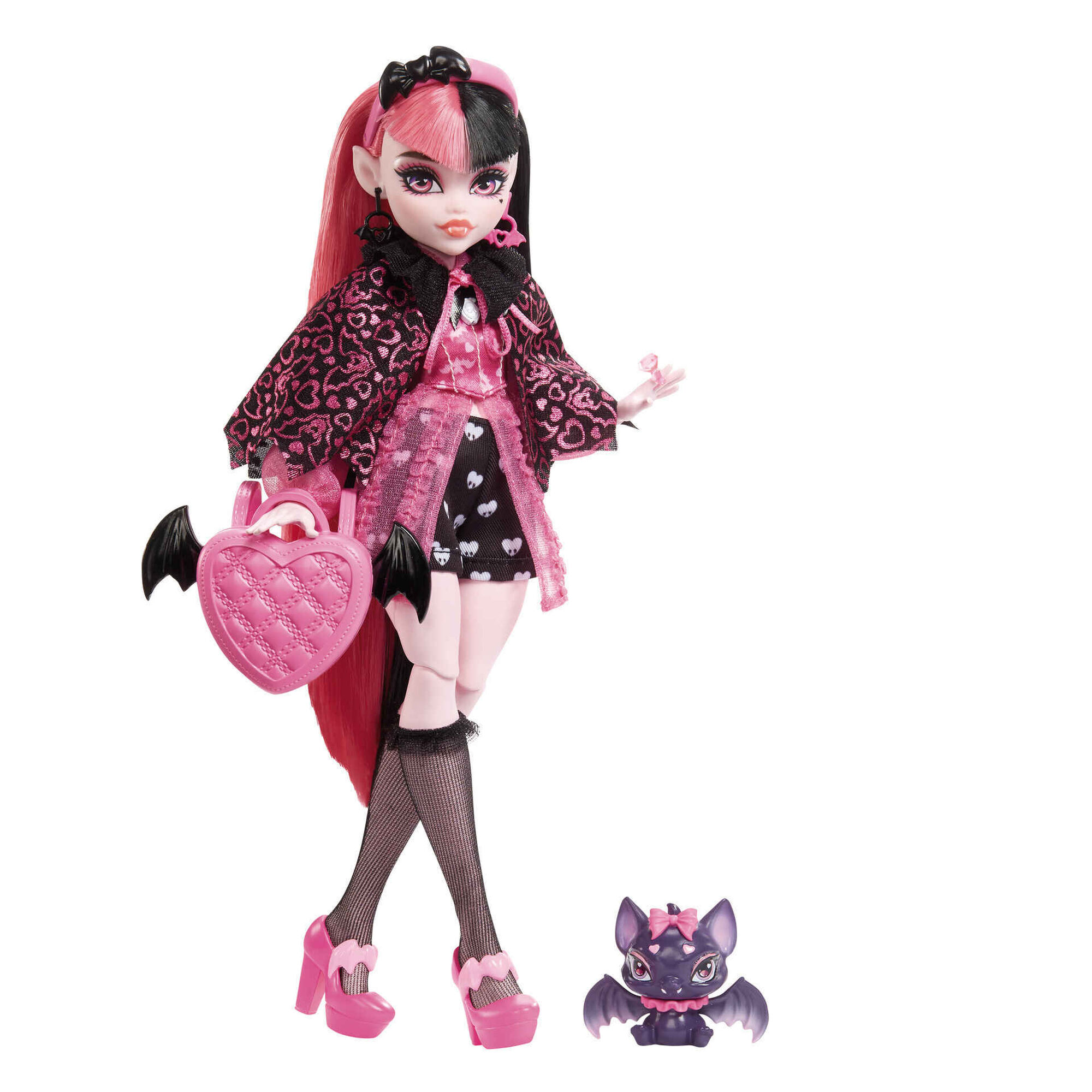 Boneca de Papel com vestidos Monster High - Draculaura - Brinquedos de Papel