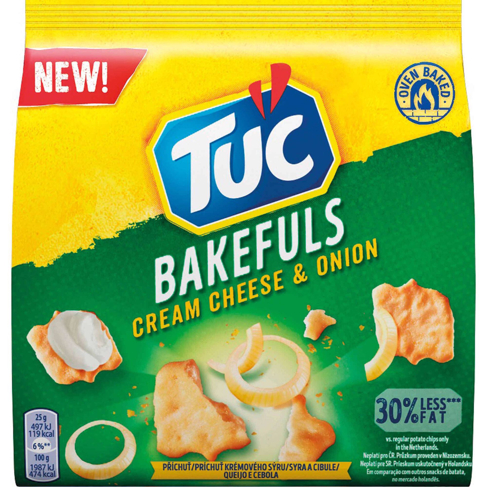 Bolachas Bakeful Cream Cheese & Onion Bolachas Bakeful Cream Cheese & Onion