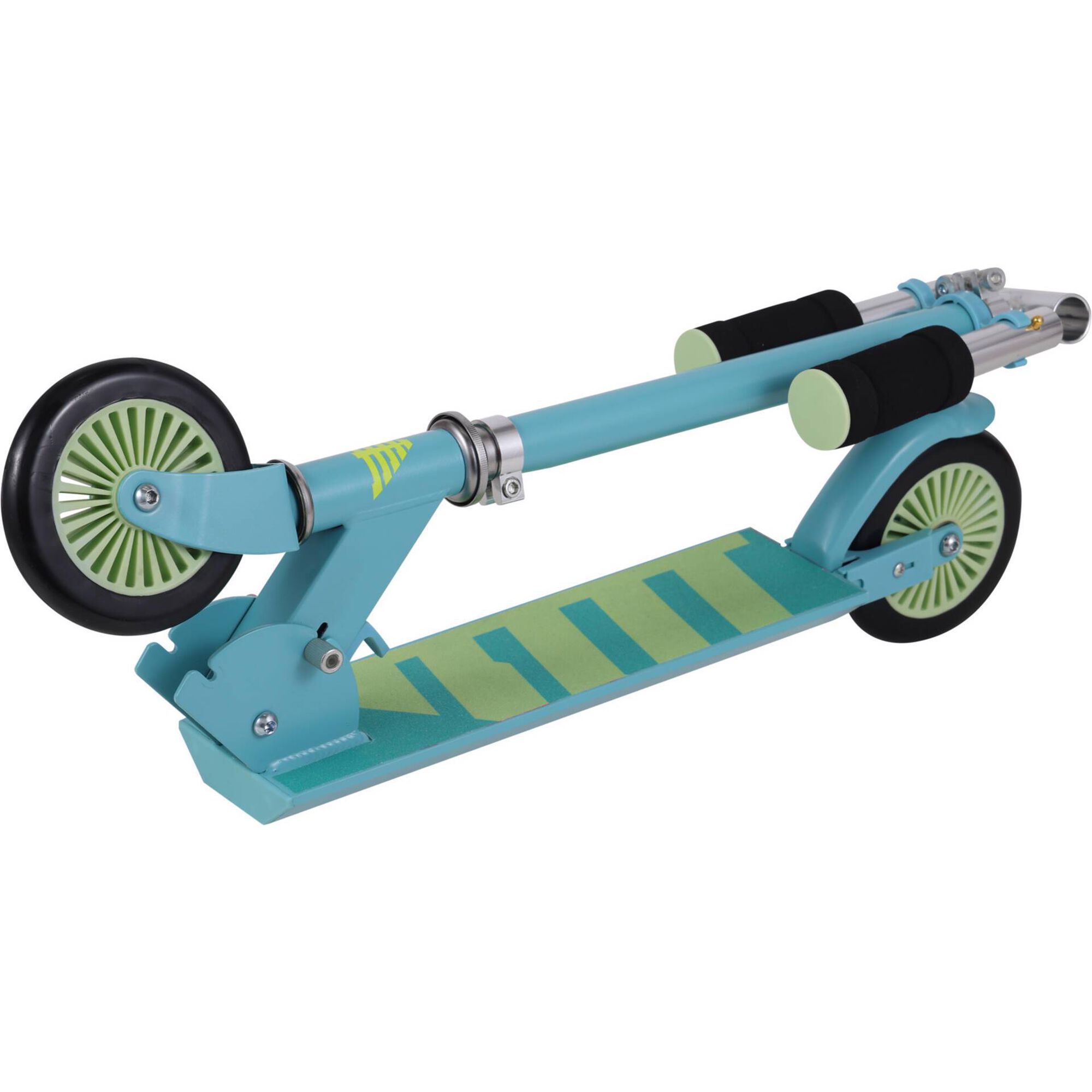 Trotinete Criança 2 Rodas Azul e Verde