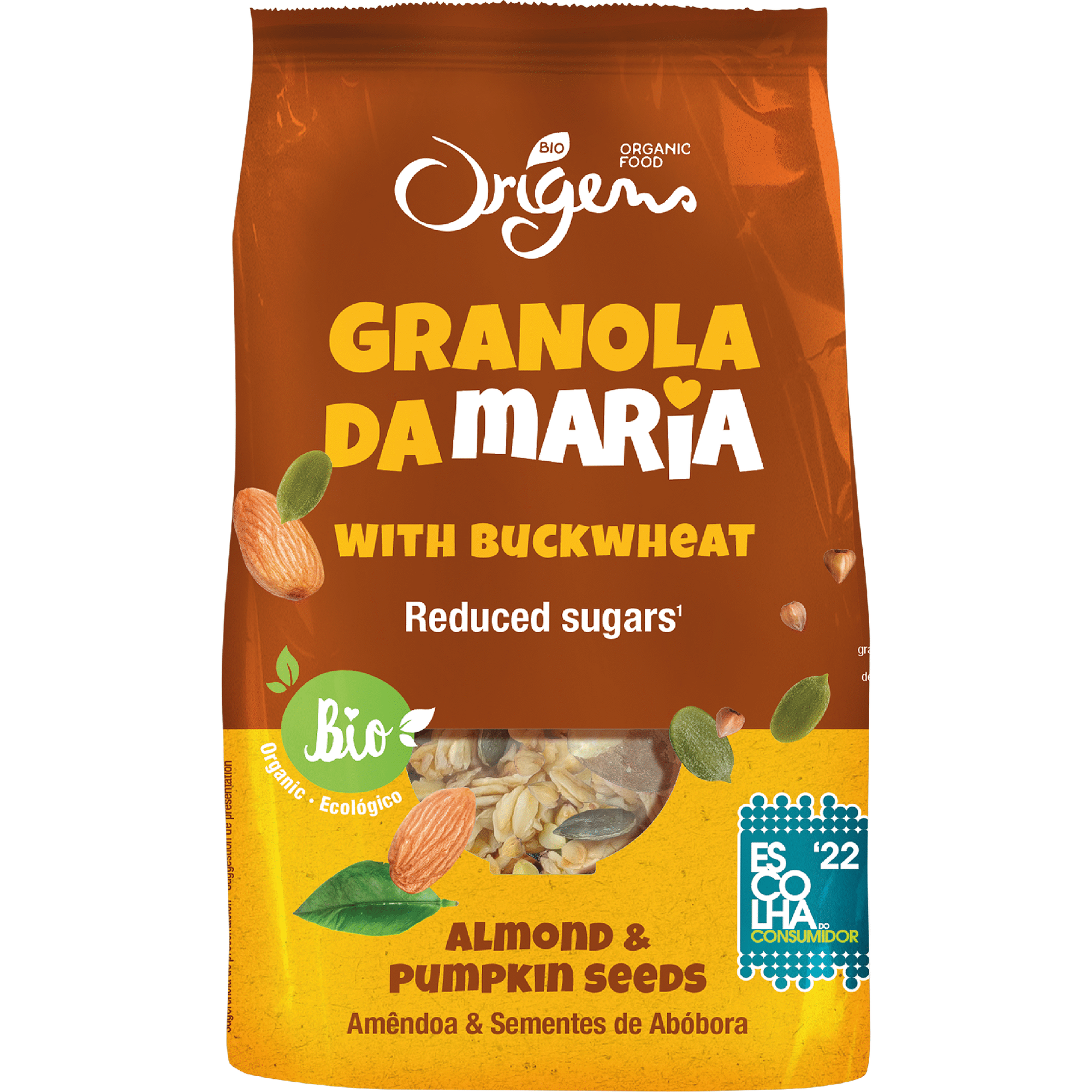 Granola Amêndoa e Sementes Abóbora
