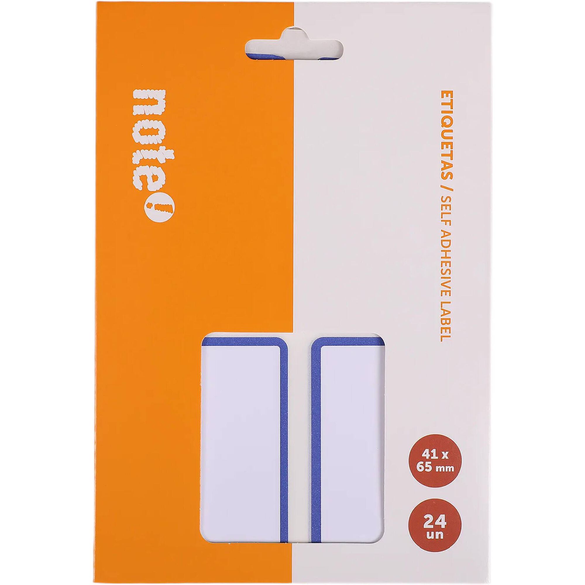 Etiquetas Adesivas Azul 41x65mm