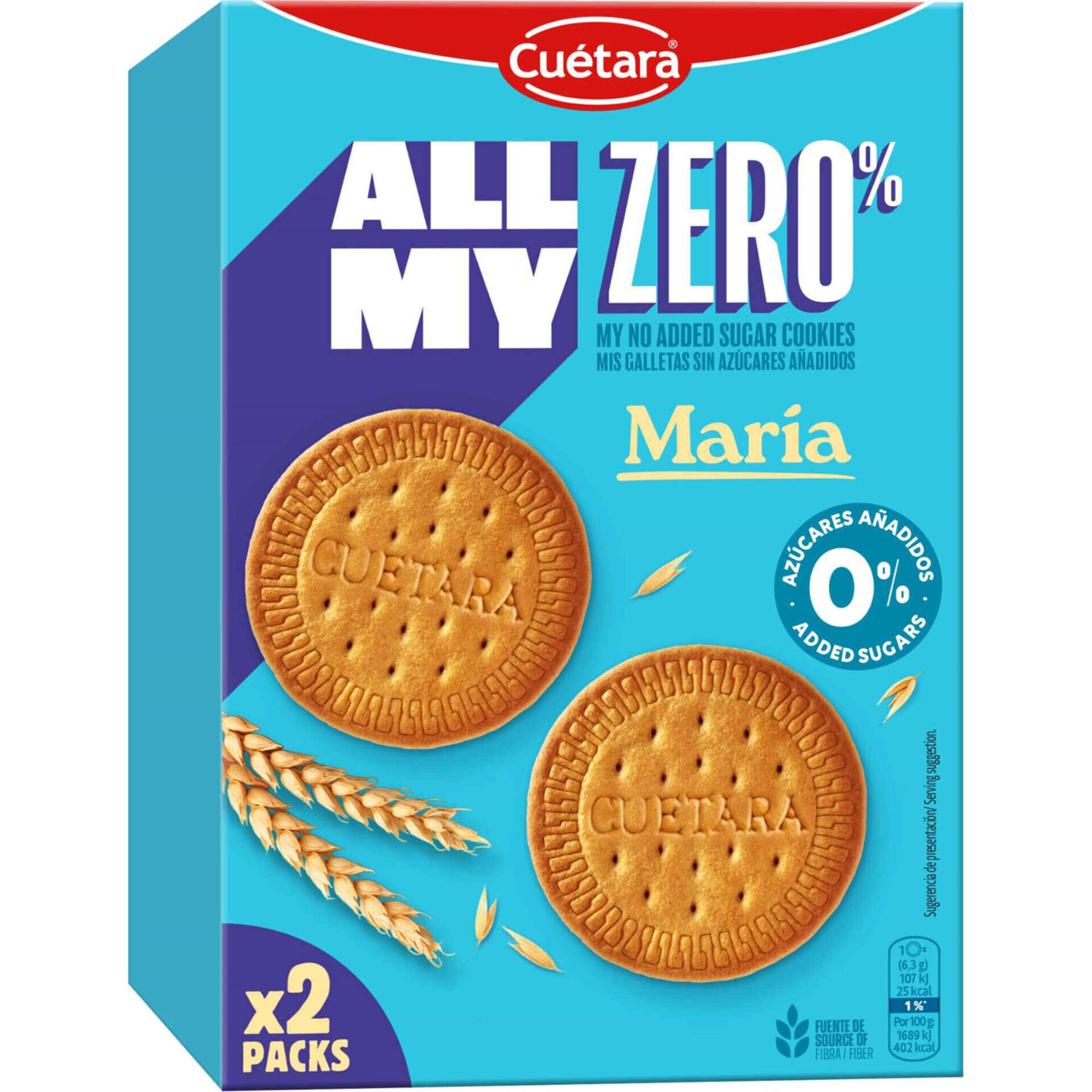 Bolacha Maria sem A&ccedil;&uacute;car Cu&eacute;tara