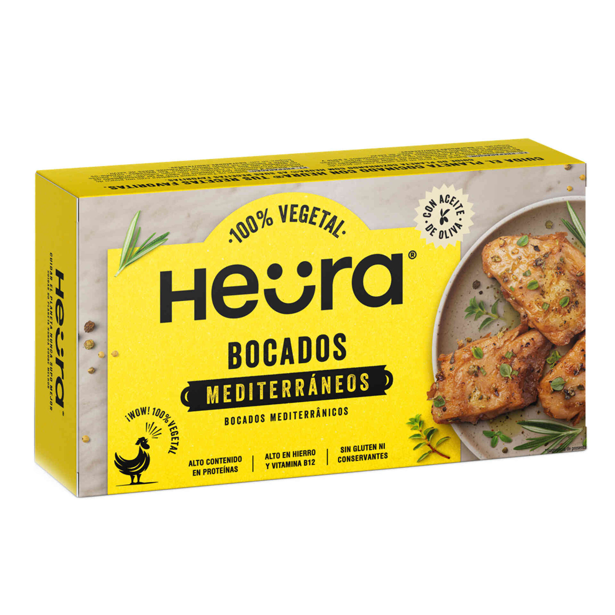 Soja em Pedaços Molho Mediterrâneo